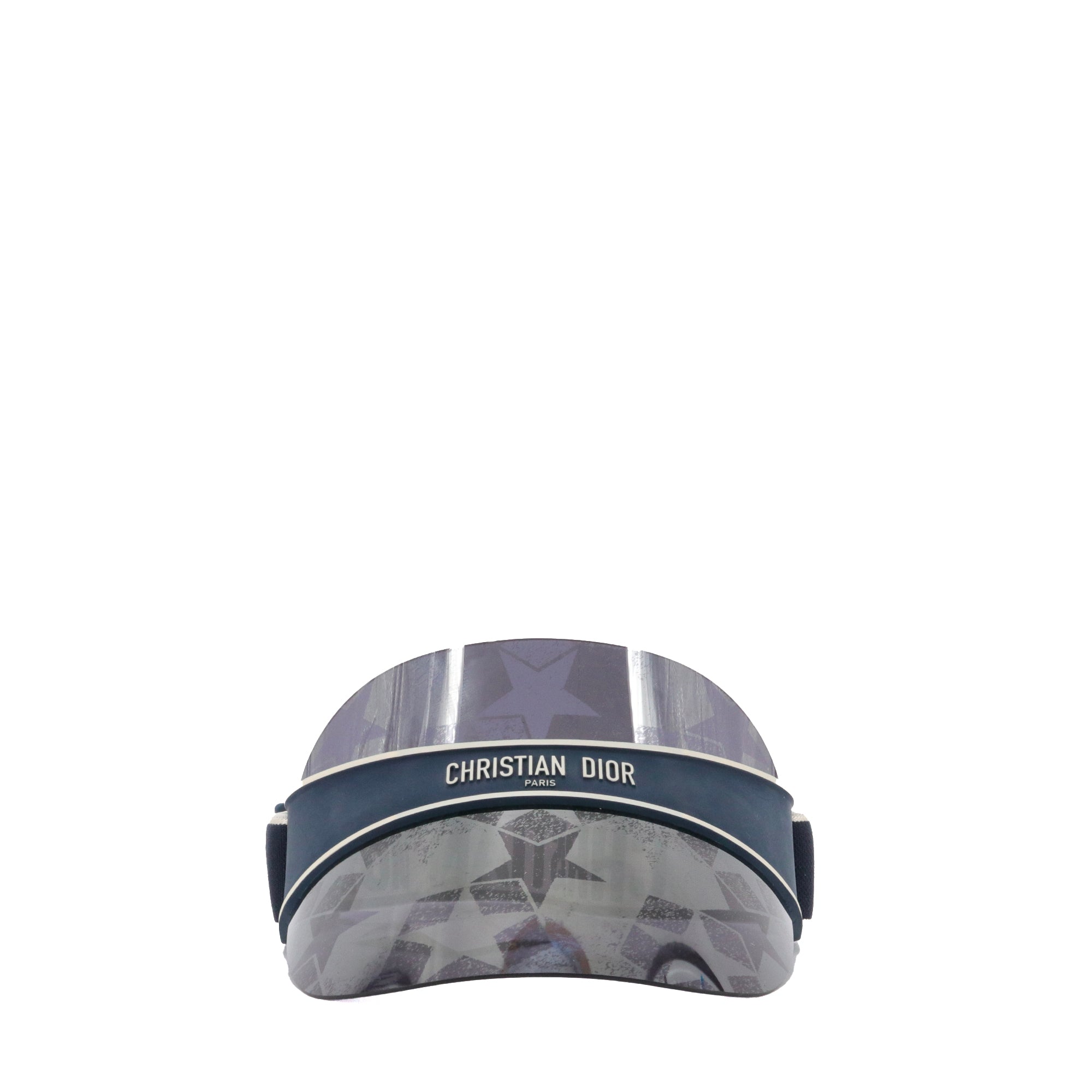 DIOR - Visière DiorClub V1UXT Dior en plastique bleu marine