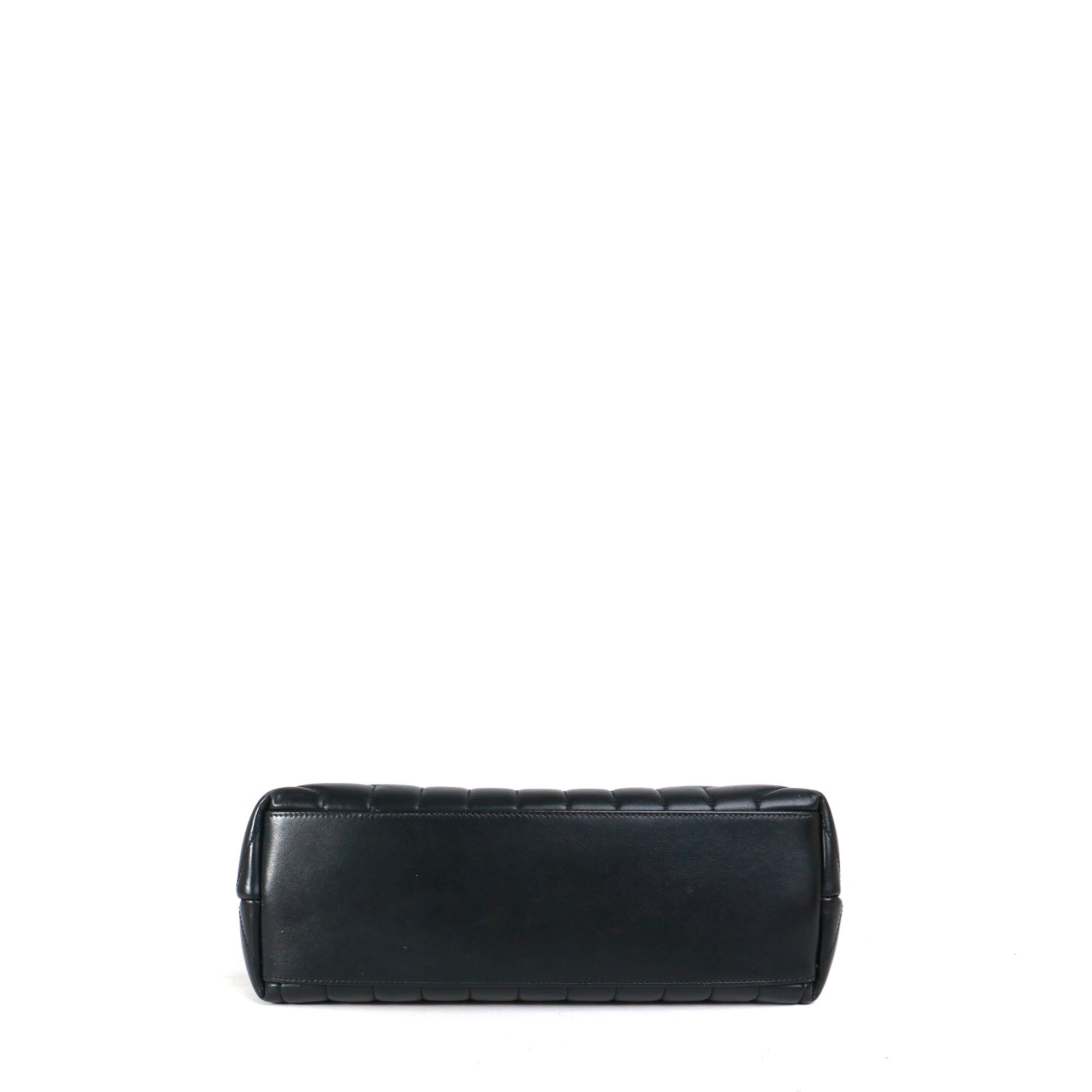 SAINT LAURENT - Sac à épaule Loulou medium Saint Laurent en cuir noir matelassé