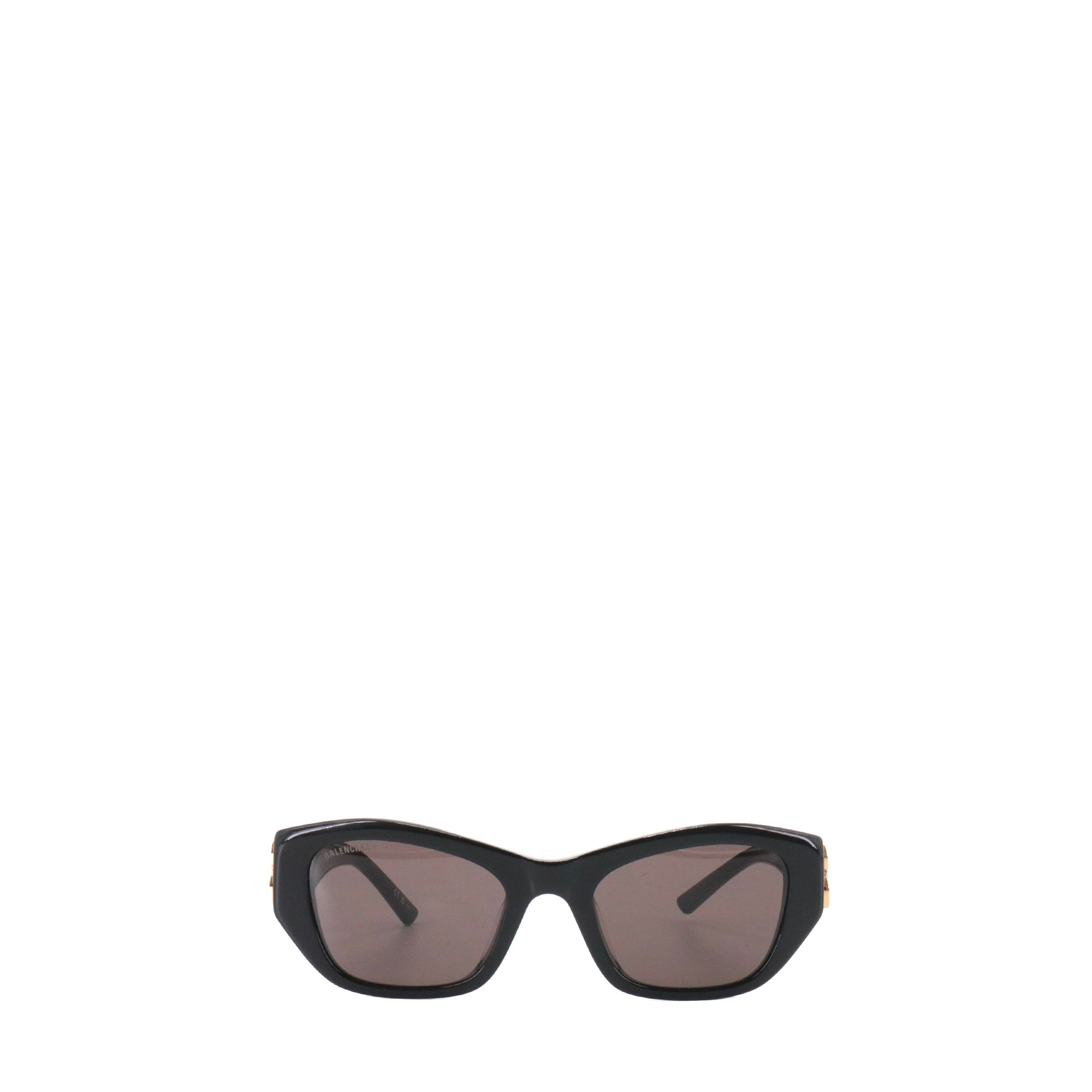 BALENCIAGA - Lunettes de soleil Everyday Balenciaga en plastique noir