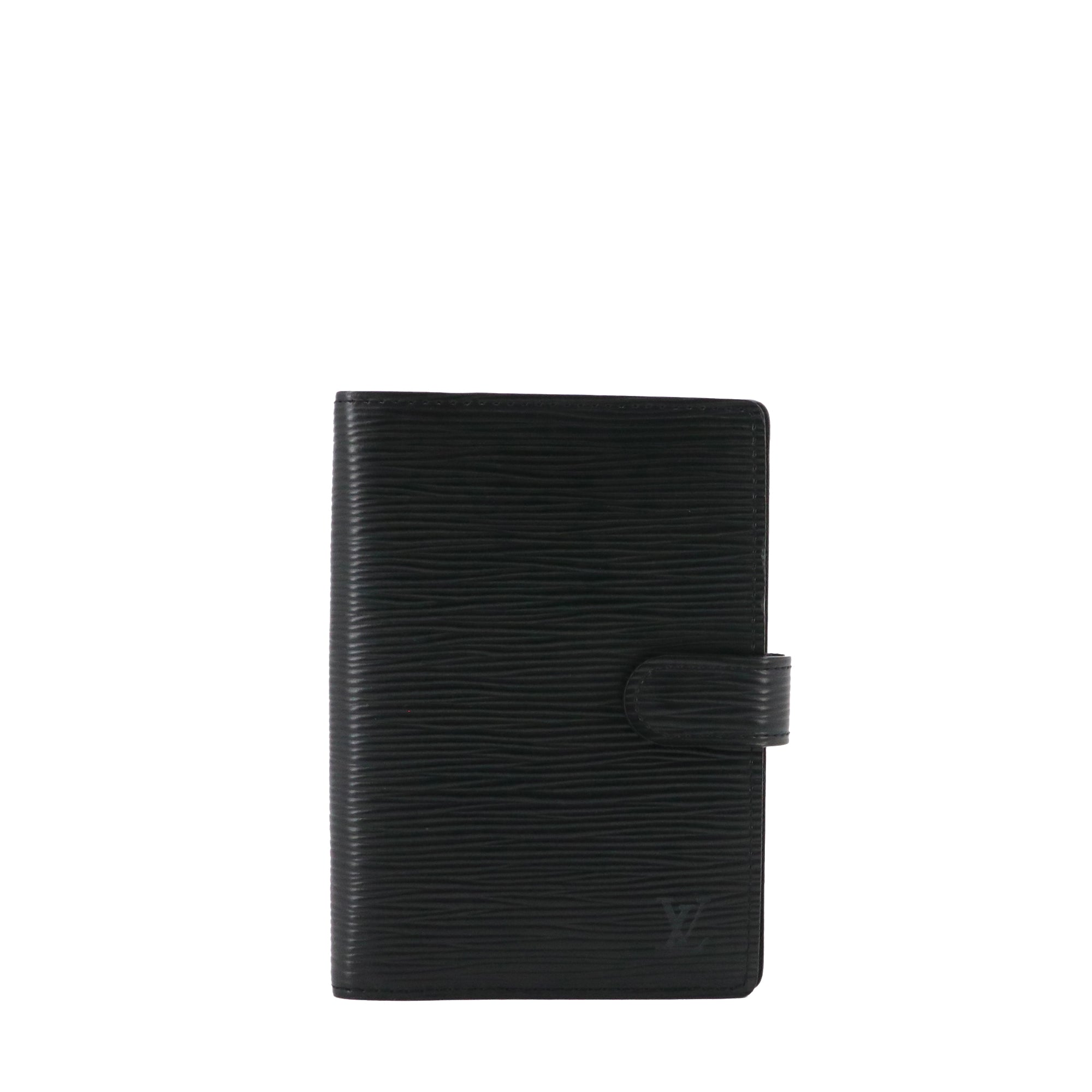 LOUIS VUITTON - Louis Vuitton PM diary cover in black epi leather