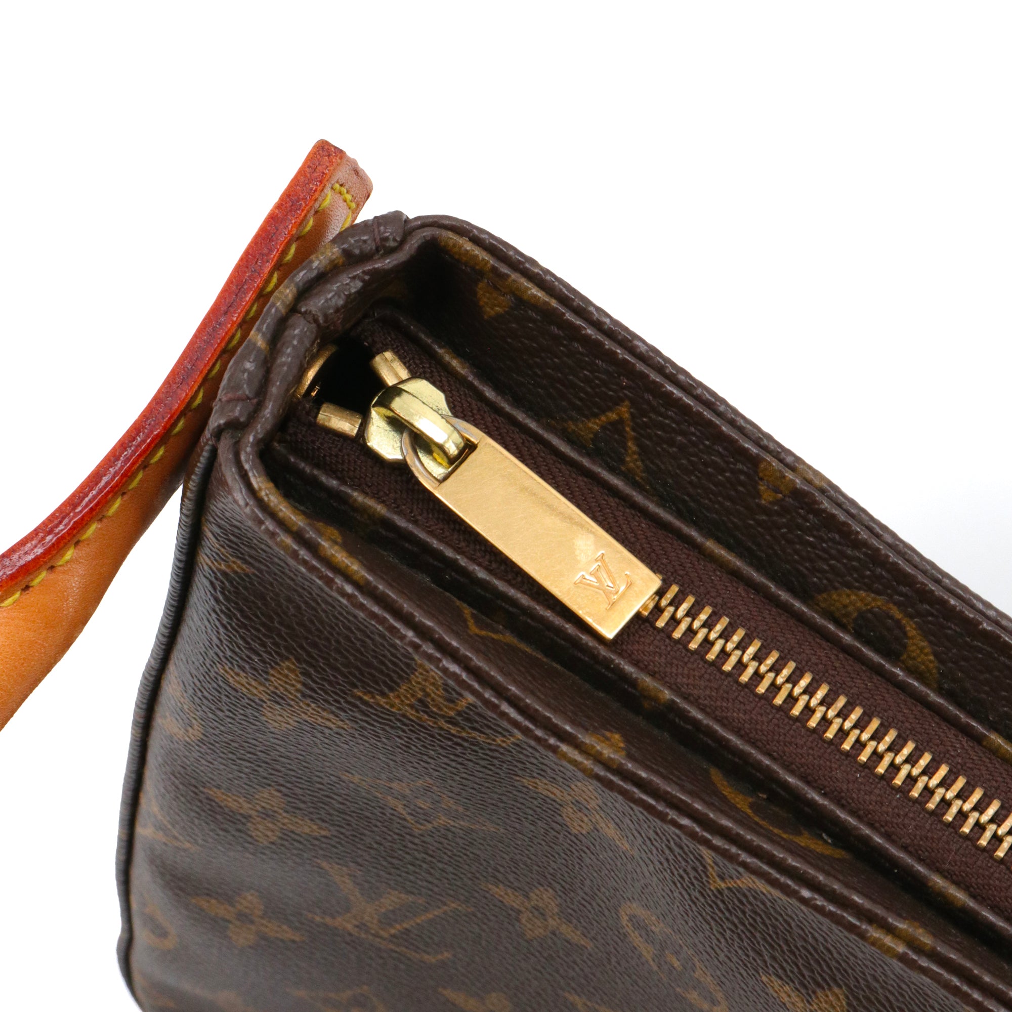 LOUIS VUITTON - Sac à épaule Looping Louis Vuitton en toile monogrammée vintage