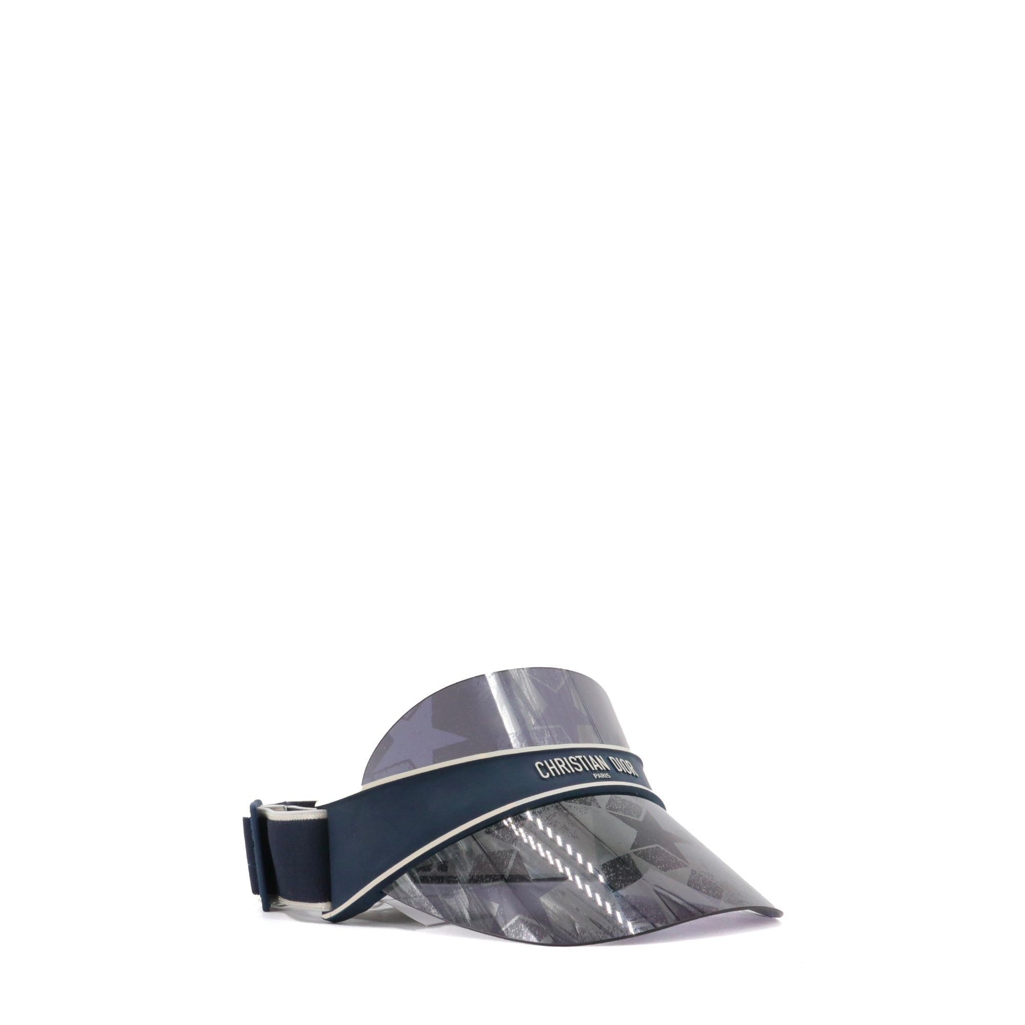 DIOR - Visière DiorClub V1UXT Dior en plastique bleu marine