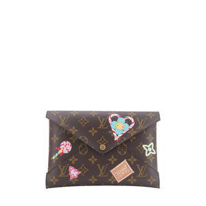 LOUIS VUITTON - Pochette Kirigami GM Candy Factory Louis Vuitton en toile monogrammée