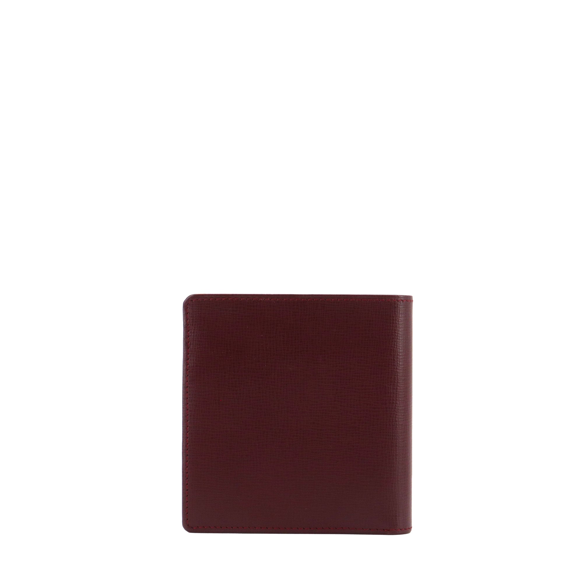 CARTIER - Portefeuille Multiple Must Cartier en cuir grainé bordeaux