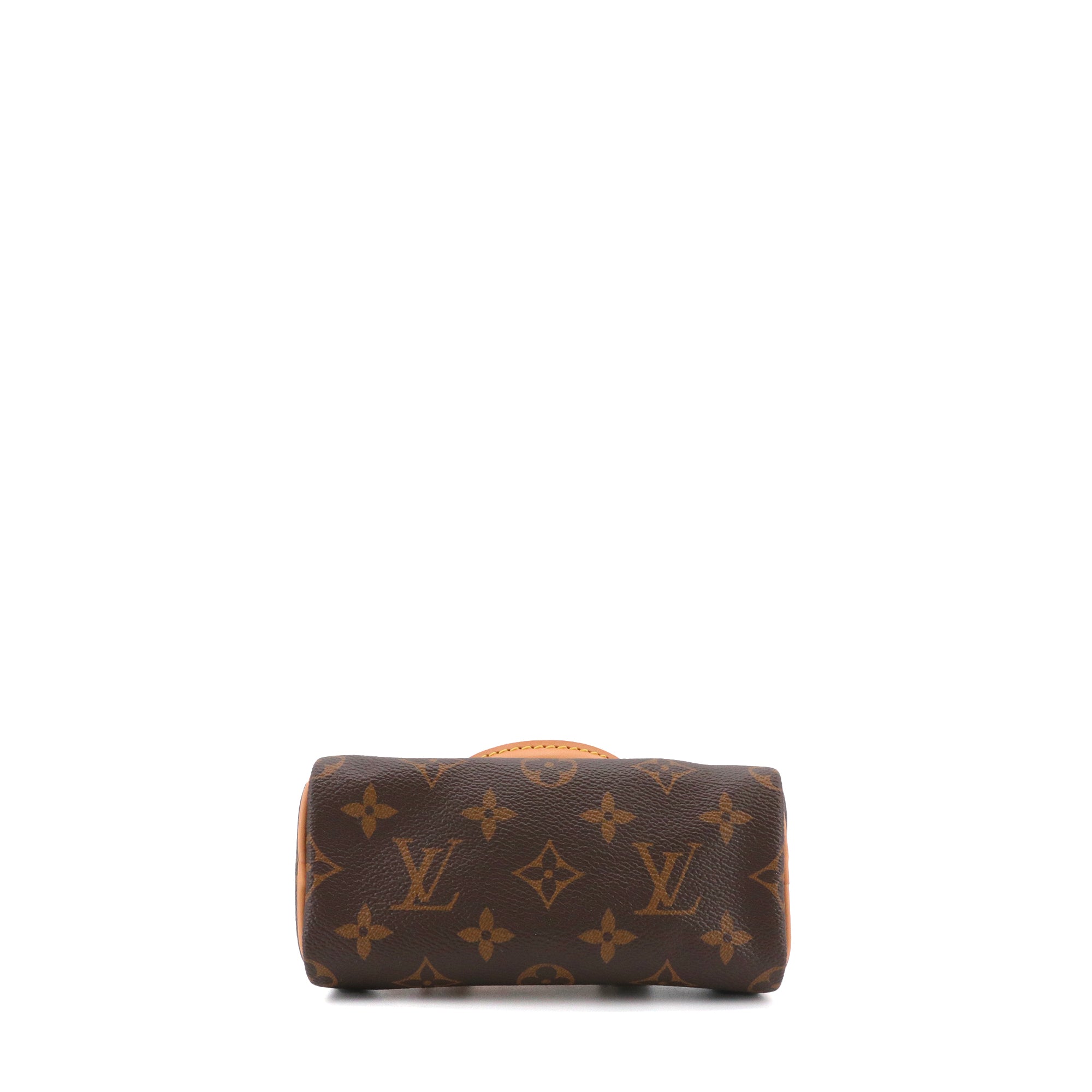 LOUIS VUITTON - Sac à bandoulière Nano Speedy Louis Vuitton en toile monogrammée
