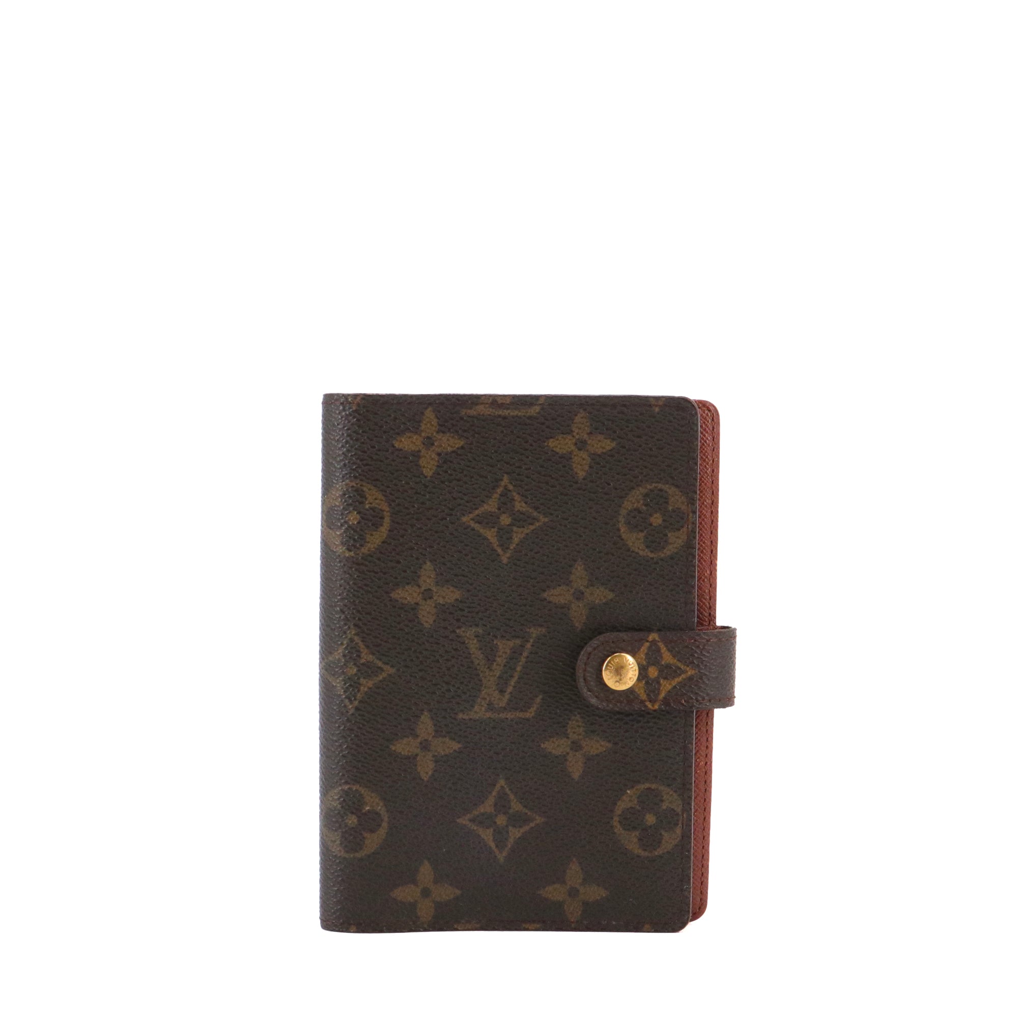 LOUIS VUITTON - Couverture agenda PM Louis Vuitton en toile monogrammée