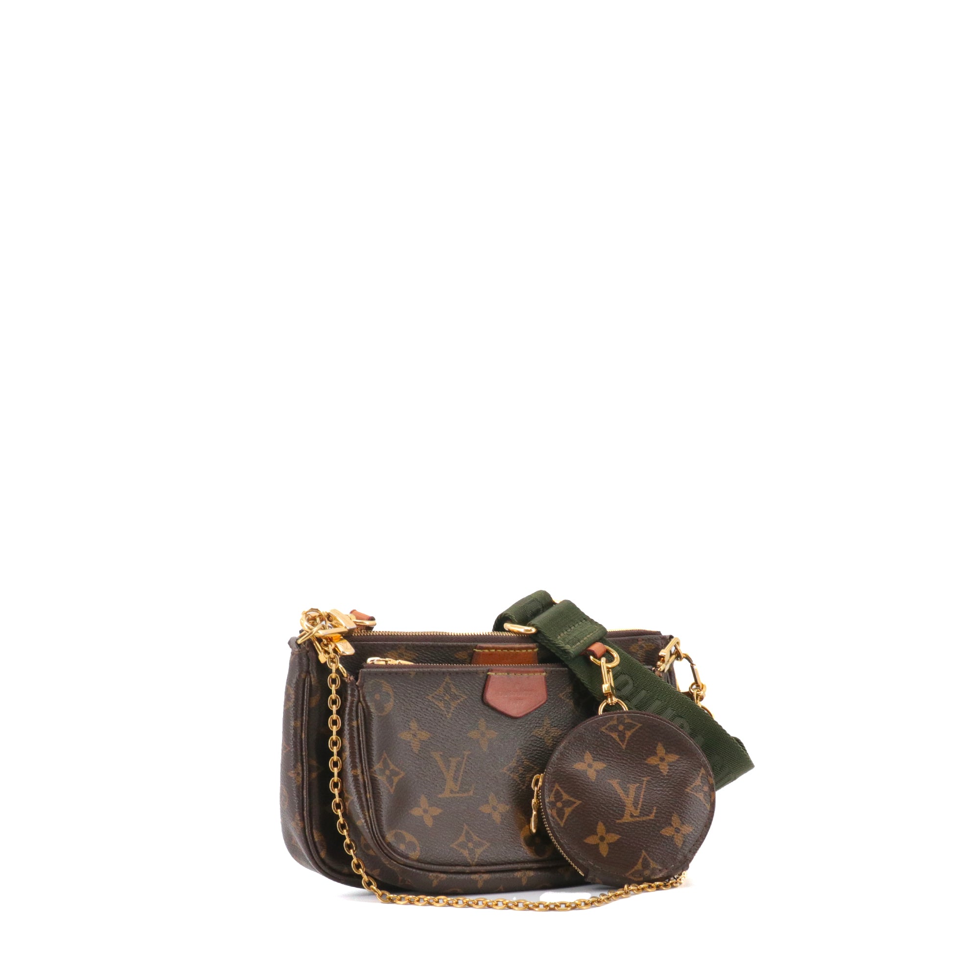 LOUIS VUITTON - Sac à bandoulière Multi Pochette Accessoires Louis Vuitton en toile monogrammée