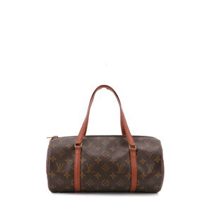 LOUIS VUITTON - Sac à main Papillon Louis Vuitton en toile monogrammée vintage