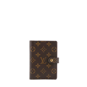 LOUIS VUITTON - Louis Vuitton PM diary cover in monogrammed canvas