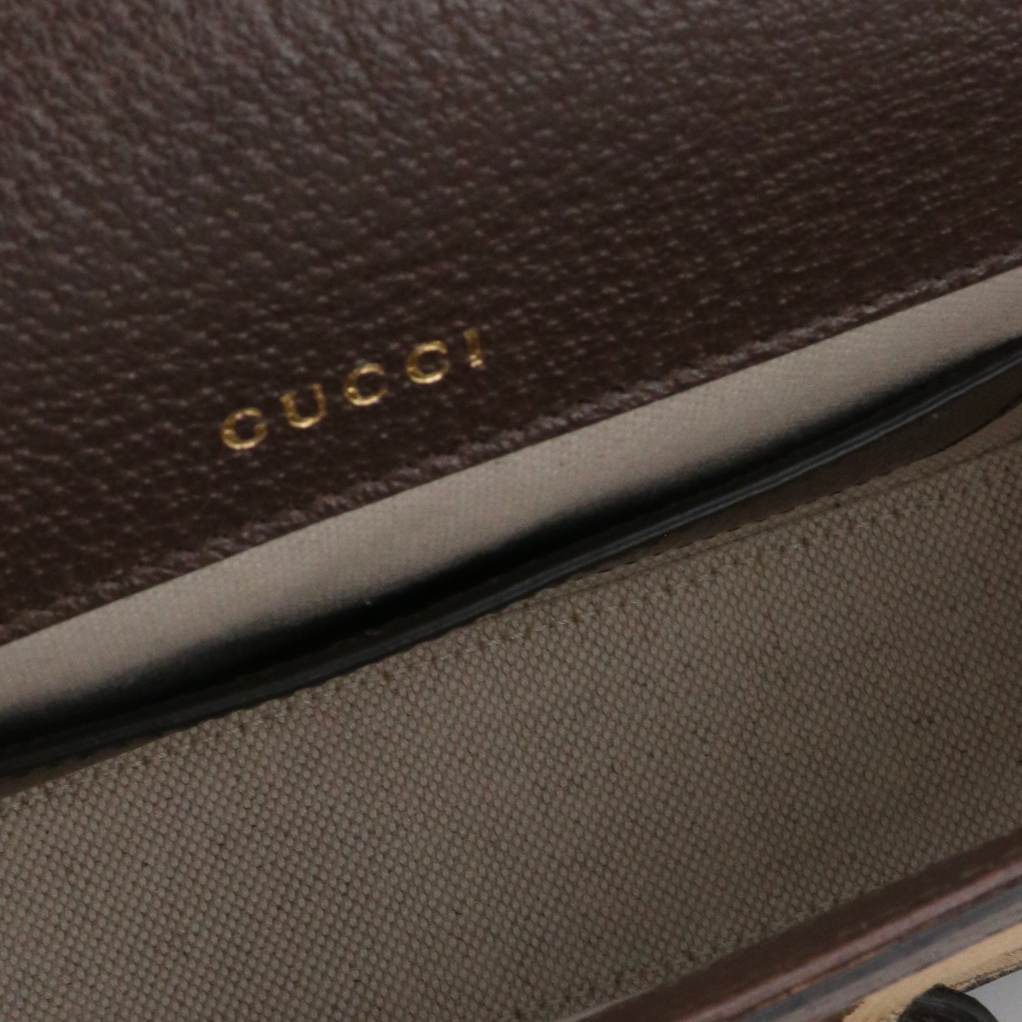 GUCCI - Sac à bandoulière Horsebit 1955 Gucci en toile GG Jumbo marron