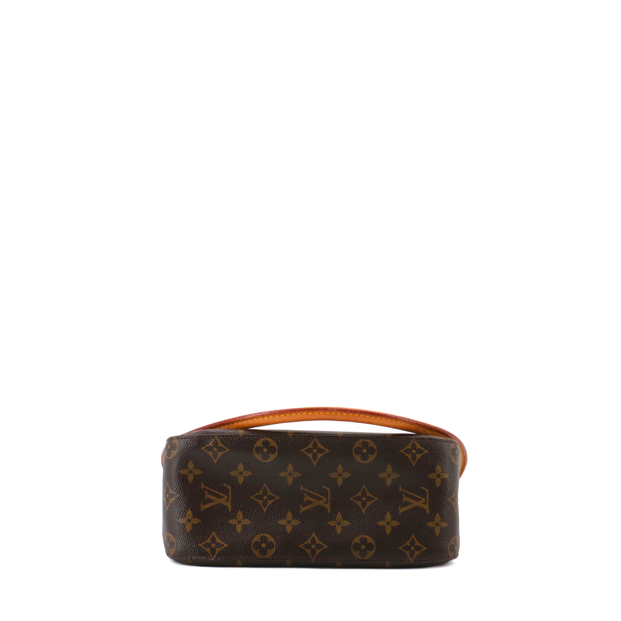 LOUIS VUITTON - Sac à épaule Looping Louis Vuitton en toile monogrammée vintage
