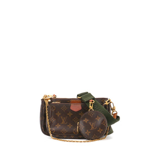 LOUIS VUITTON - Sac à bandoulière Multi Pochette Accessoires Louis Vuitton en toile monogrammée