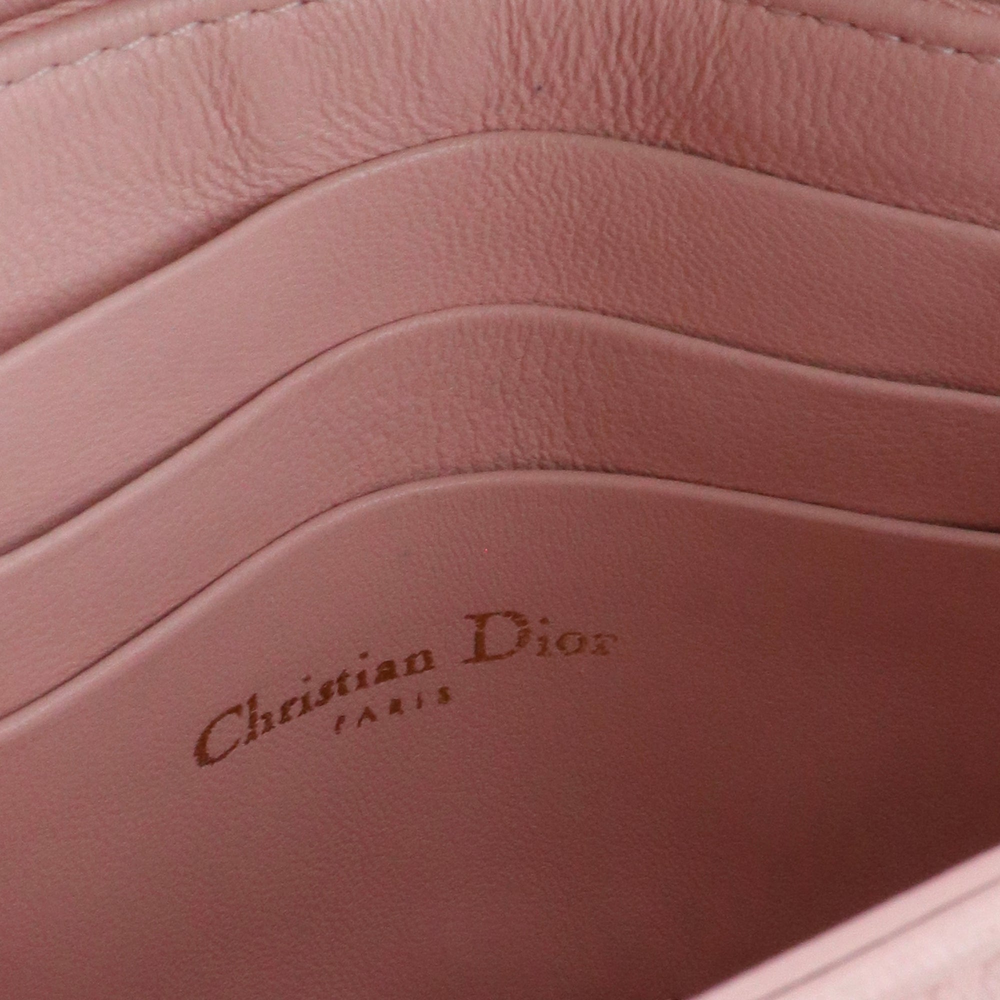 DIOR - Sac à bandoulière Miss Dior Promenade Dior en cuir cannage rose