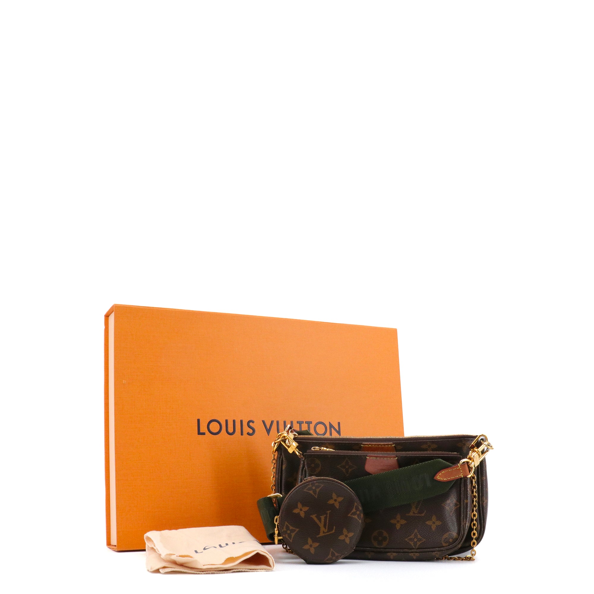LOUIS VUITTON - Sac à bandoulière Multi Pochette Accessoires Louis Vuitton en toile monogrammée