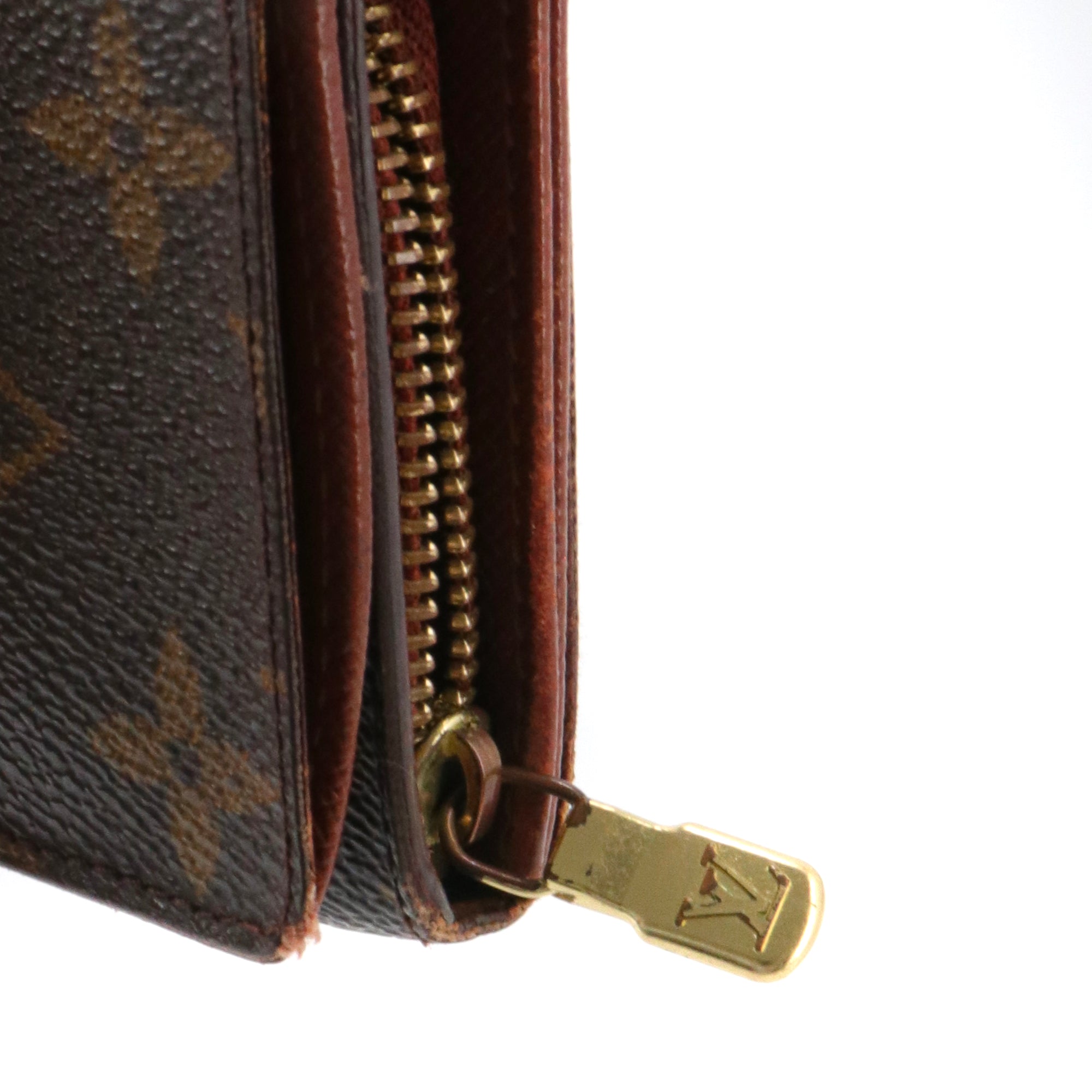 LOUIS VUITTON - Portefeuille Trésor Louis Vuitton en toile monogrammée