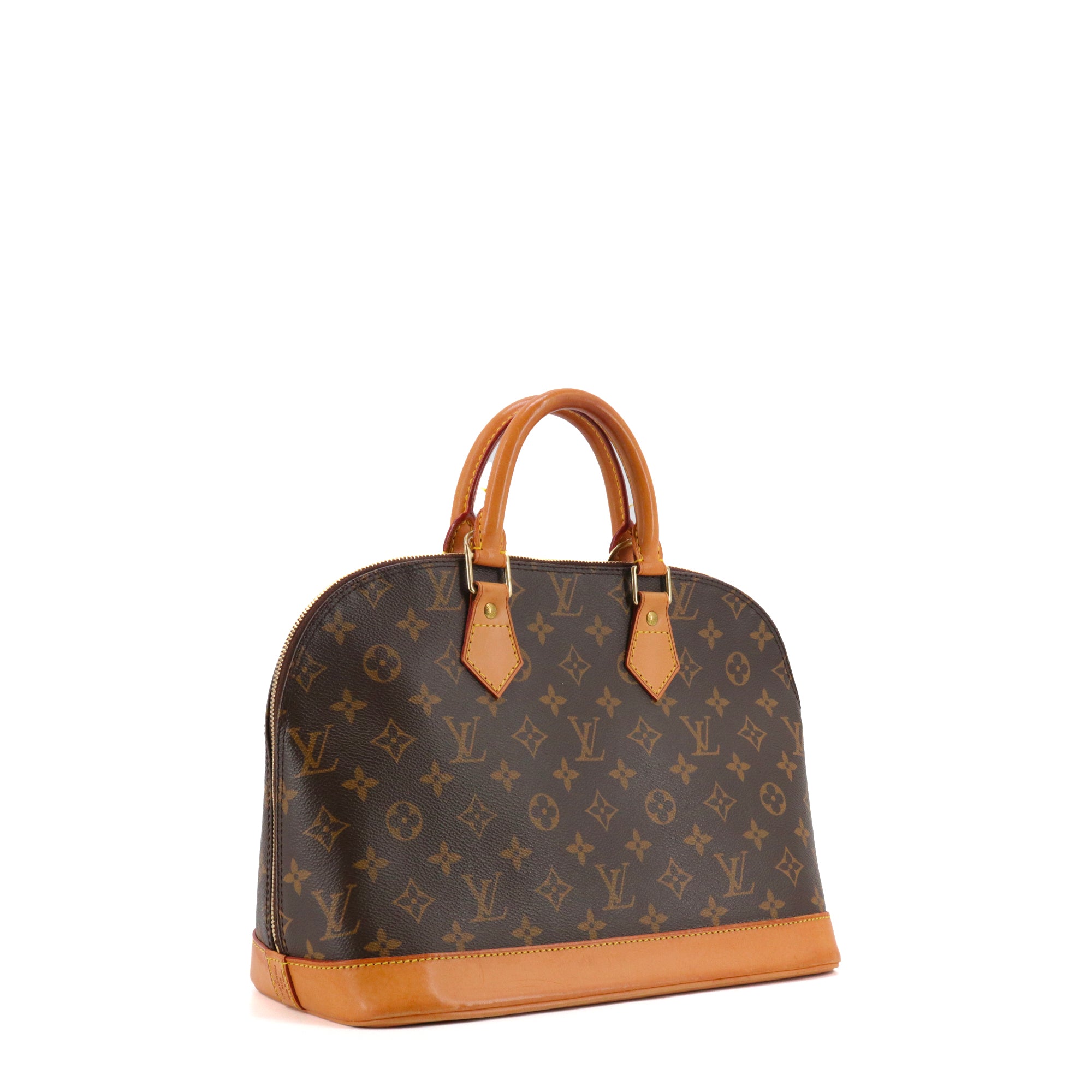 LOUIS VUITTON - Sac à main Alma PM Louis Vuitton en toile monogrammée