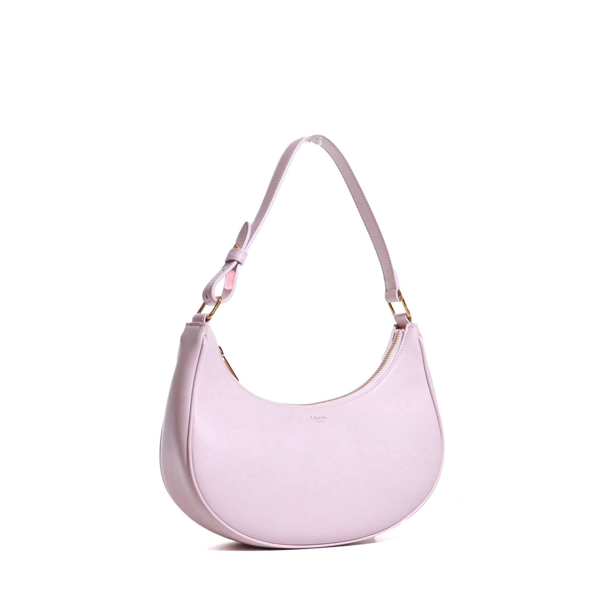 CELINE - Sac à main Ava Céline en cuir rose pastel