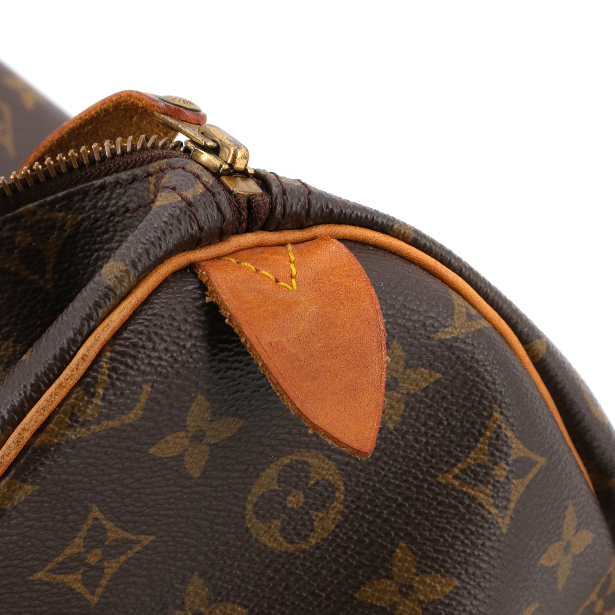 LOUIS VUITTON - Sac à main Speedy 35 Louis Vuitton en toile monogrammée vintage