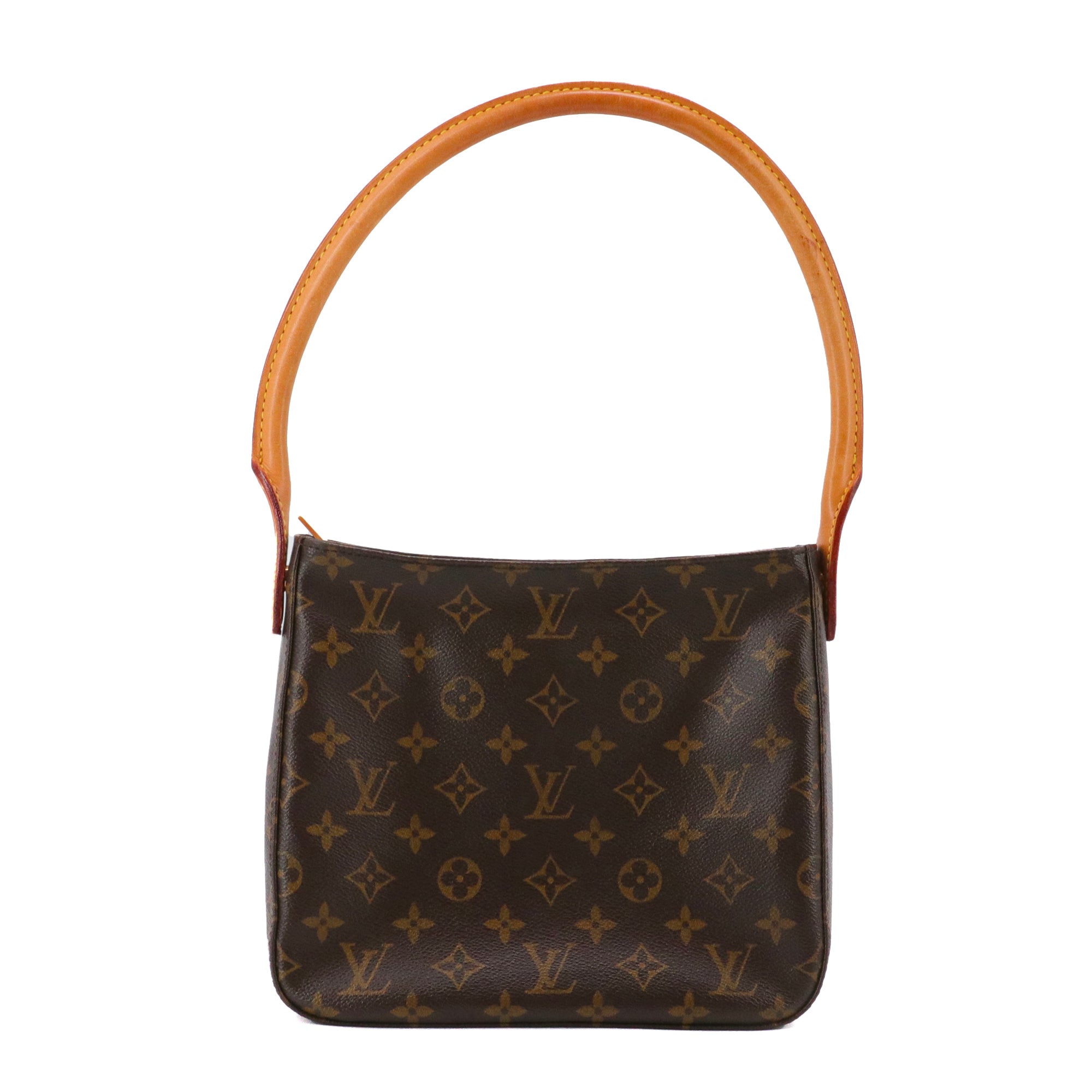 LOUIS VUITTON - Sac à épaule Looping Louis Vuitton en toile monogrammée vintage