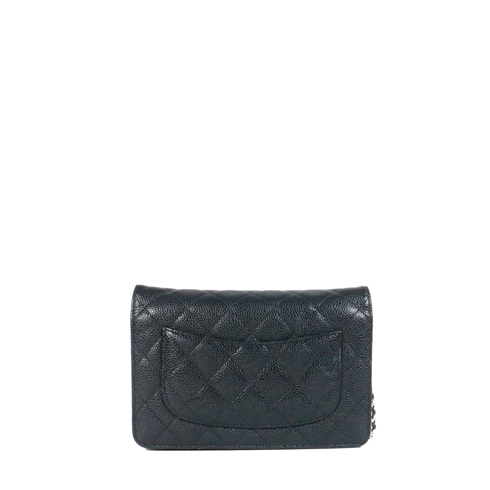 CHANEL - Sac Wallet On Chain Timeless Chanel en cuir caviar noir