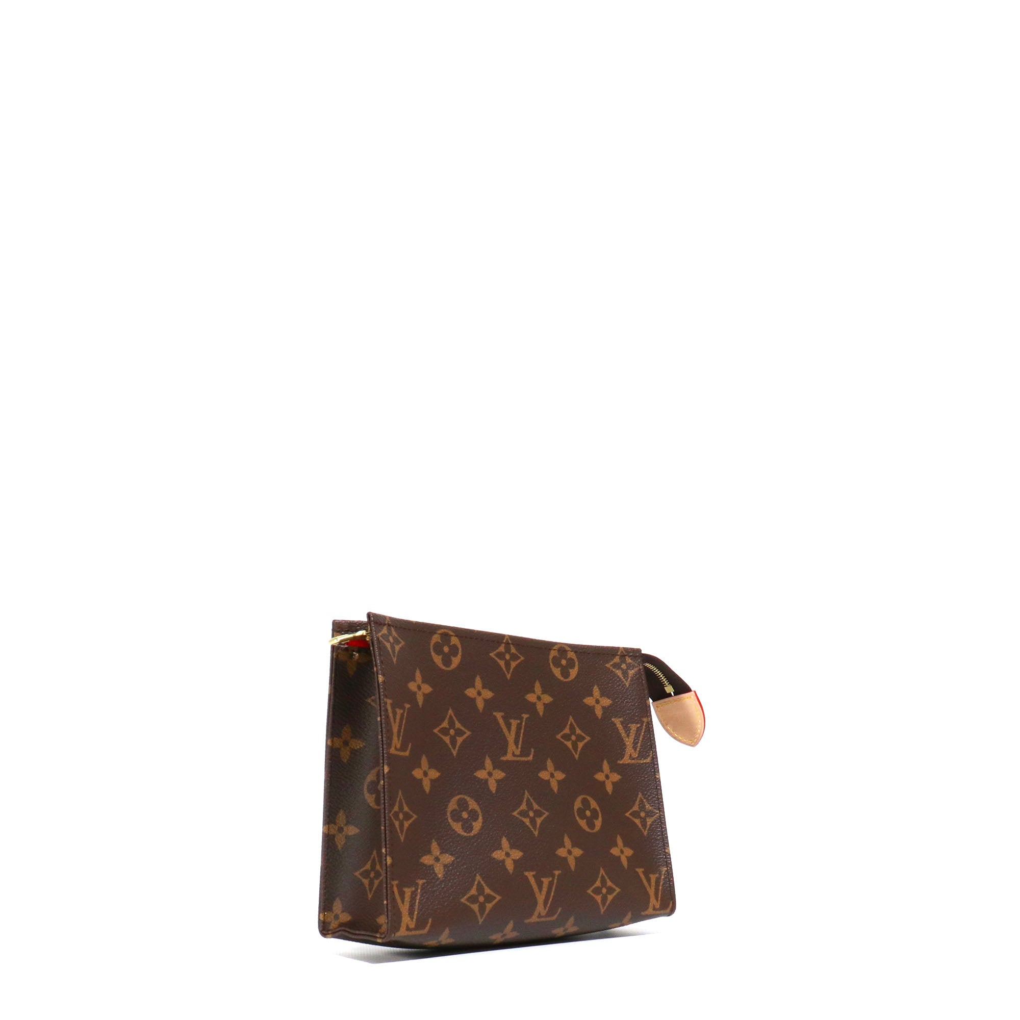 LOUIS VUITTON - Pochette 19 Louis Vuitton en toile enduite monogrammée