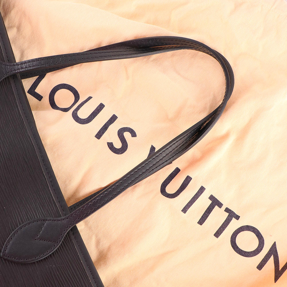 LOUIS VUITTON - Sac cabas Neverfull MM en cuir épi noir