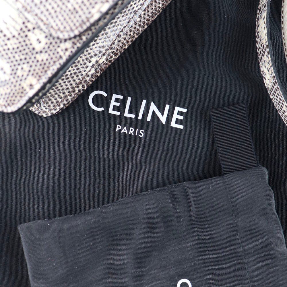 CELINE - Classic Box shoulder bag in lizard