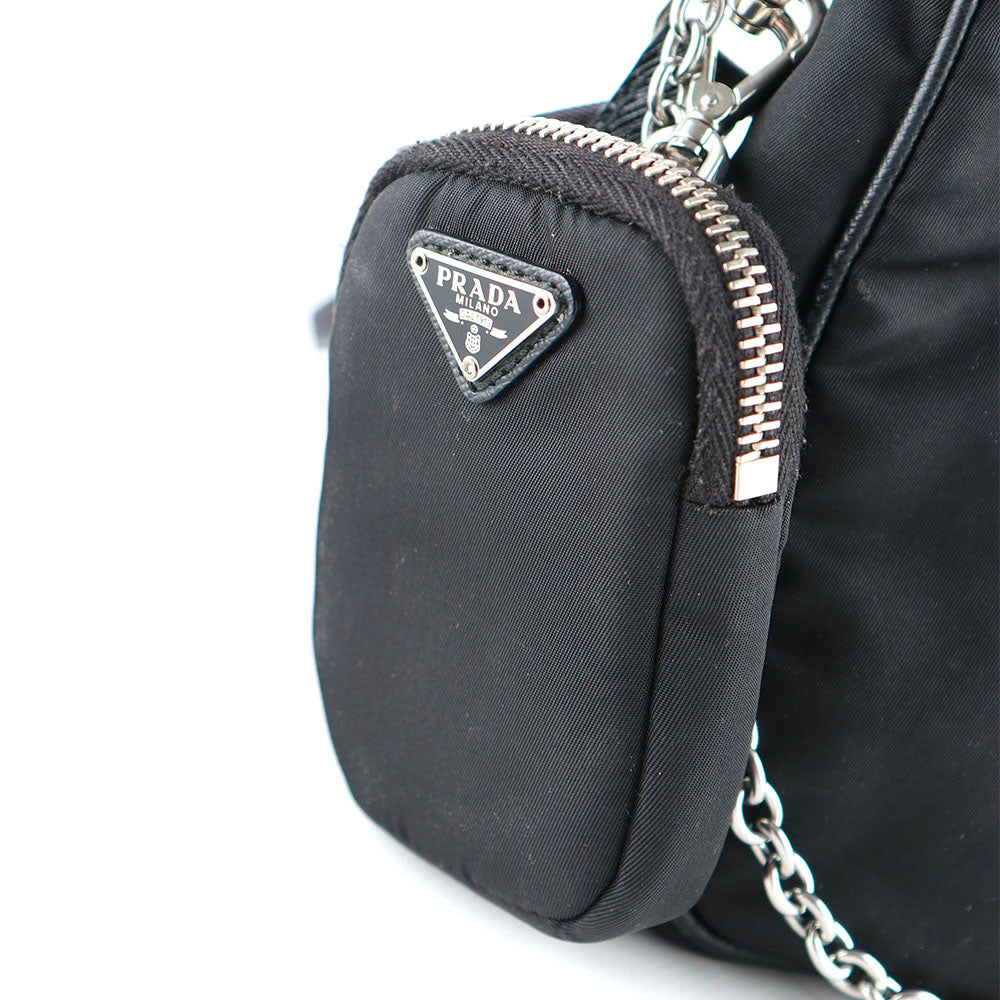PRADA - Sac Re-edition 2005 en Re-nylon noir
