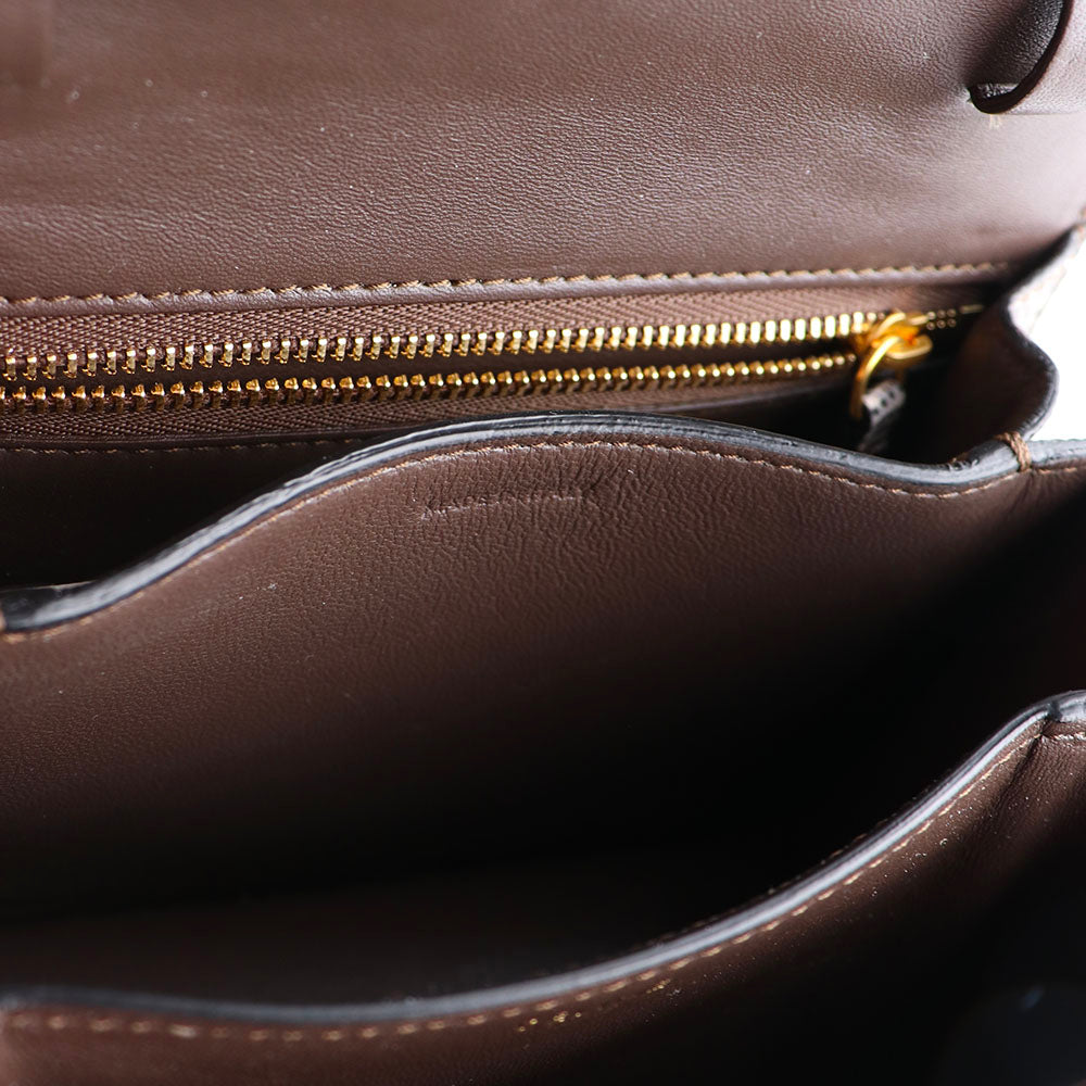 CELINE - Classic Box shoulder bag in lizard