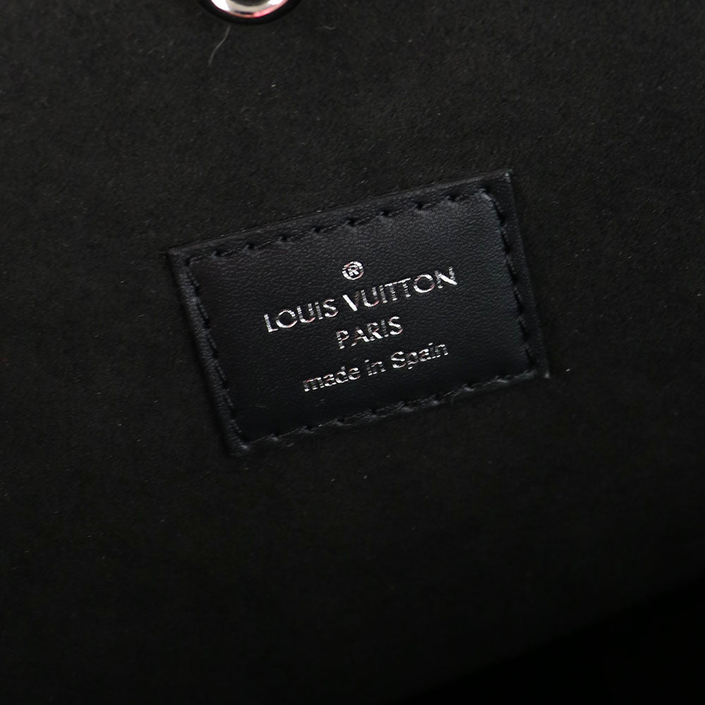 LOUIS VUITTON - Sac cabas Neverfull MM en cuir épi noir