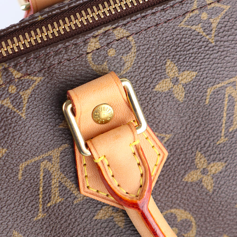 LOUIS VUITTON - Sac à main Speedy 25 en toile monogramme