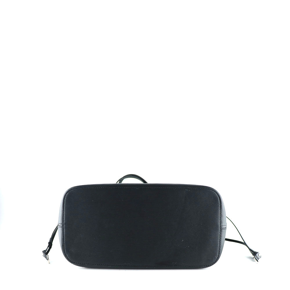 LOUIS VUITTON - Sac cabas Neverfull MM en cuir épi noir