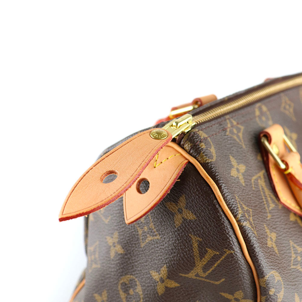 LOUIS VUITTON - Sac à main Speedy 25 en toile monogramme