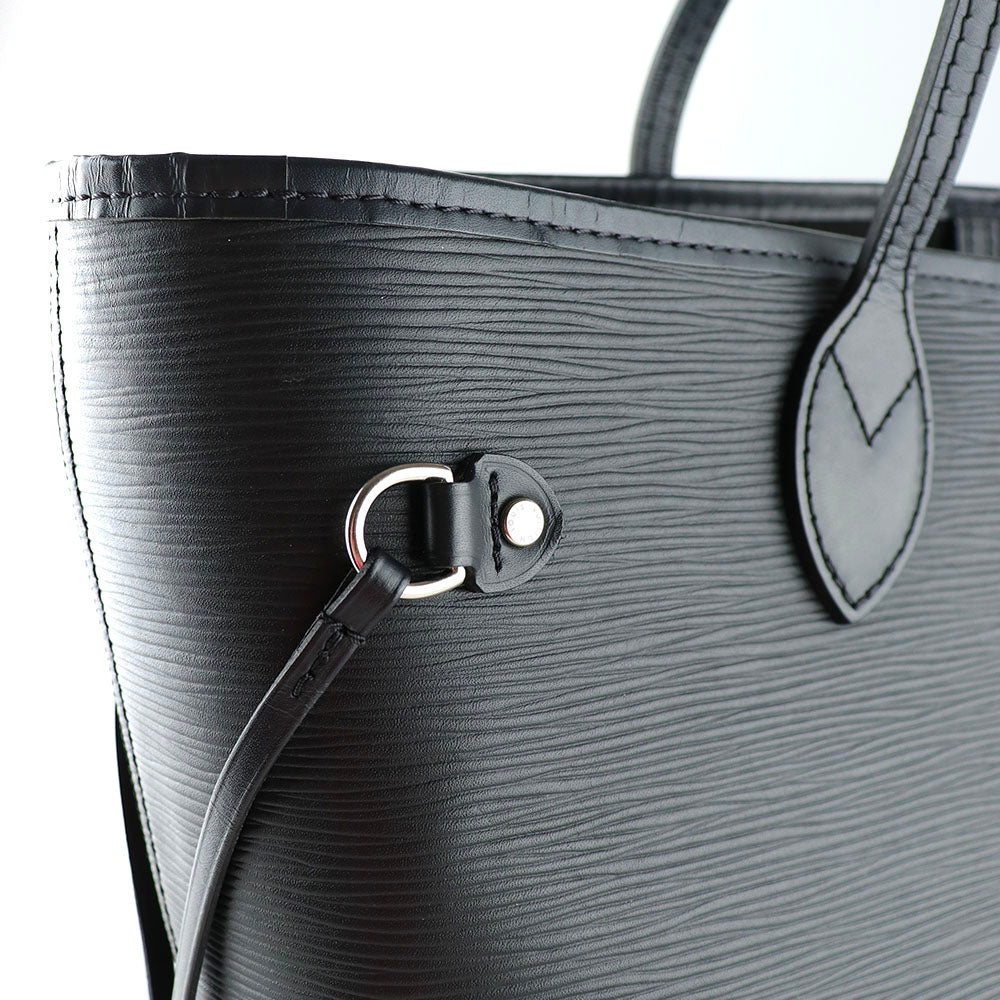 LOUIS VUITTON - Sac cabas Neverfull MM en cuir épi noir