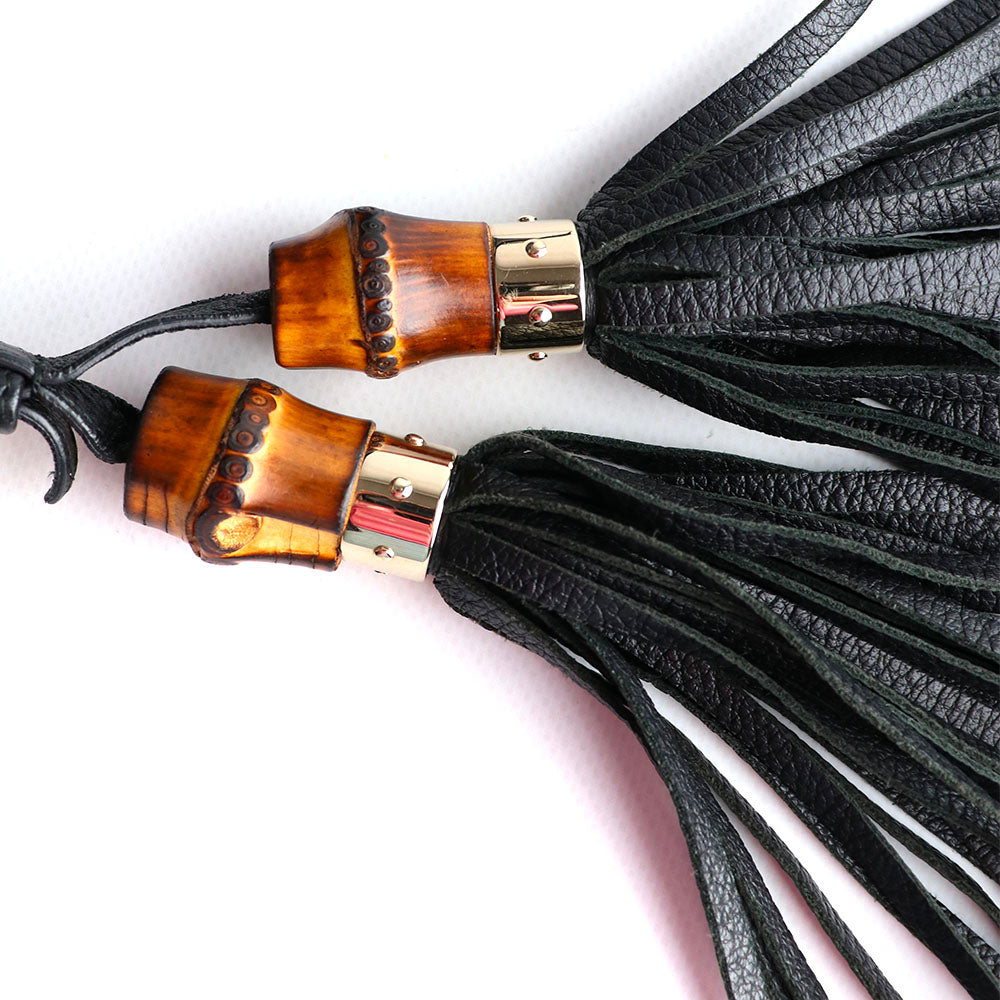 GUCCI - Sac à bandoulière Indy Jackie en cuir noir