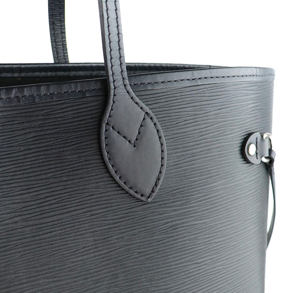 LOUIS VUITTON - Sac cabas Neverfull MM en cuir épi noir