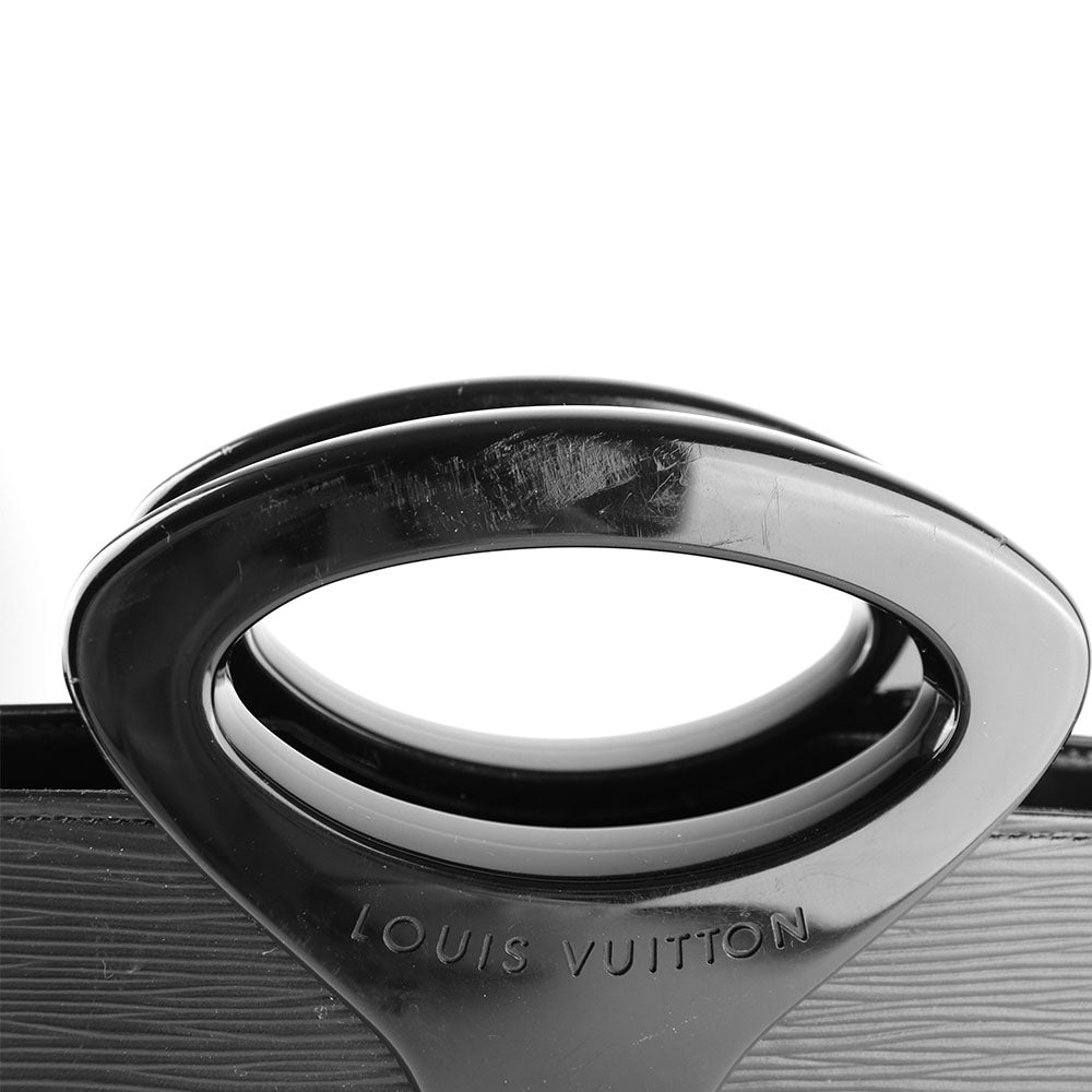 LOUIS VUITTON - Sac cabas plat Ombre en cuir épi noir