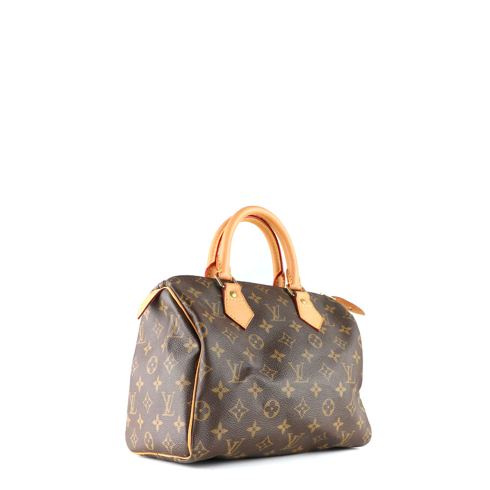 LOUIS VUITTON - Sac à main Speedy 25 en toile monogramme