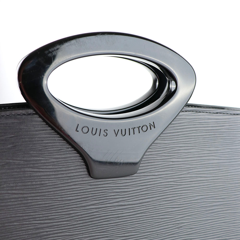 LOUIS VUITTON - Sac cabas plat Ombre en cuir épi noir