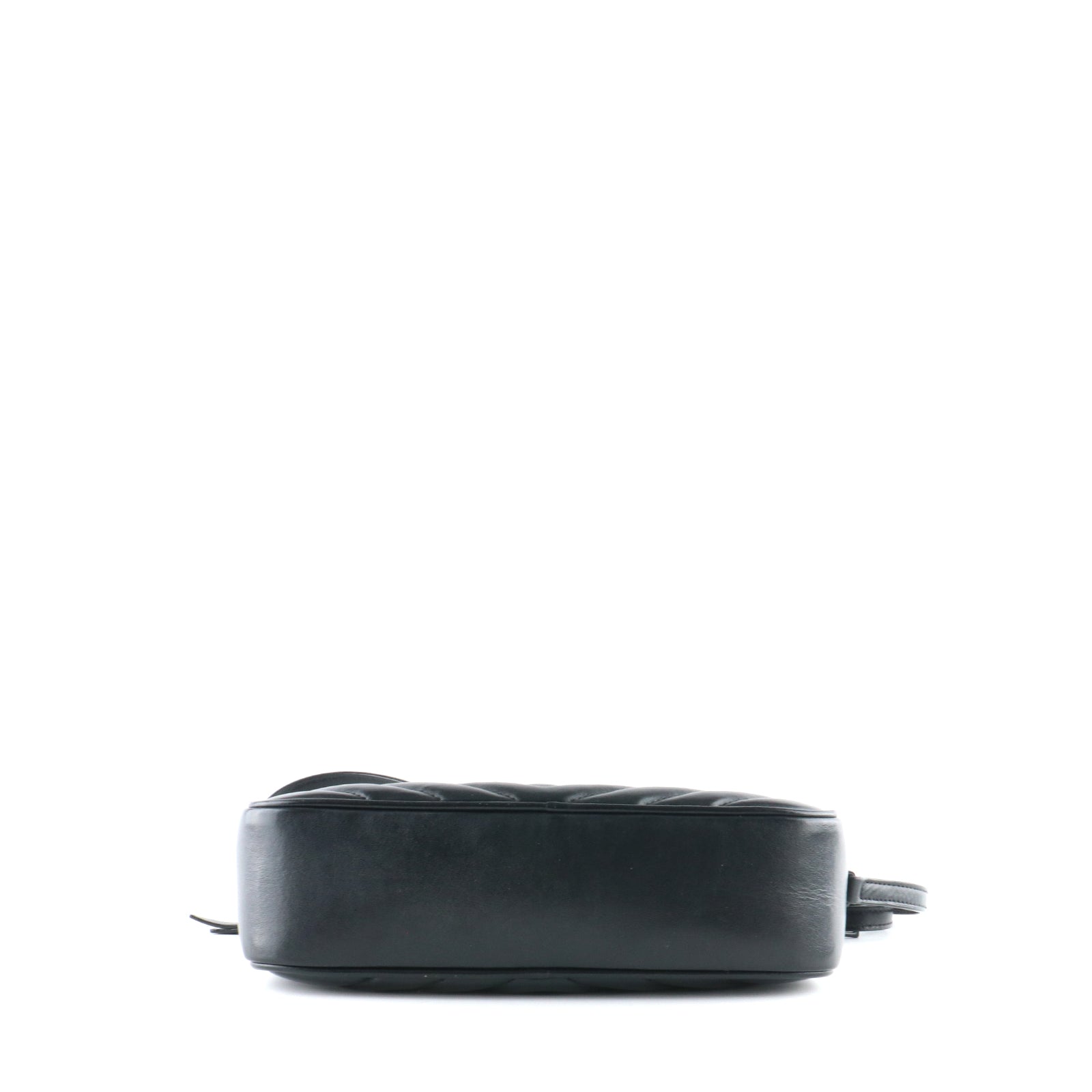 SAINT LAURENT - Sac à bandoulière Lou en cuir noir
