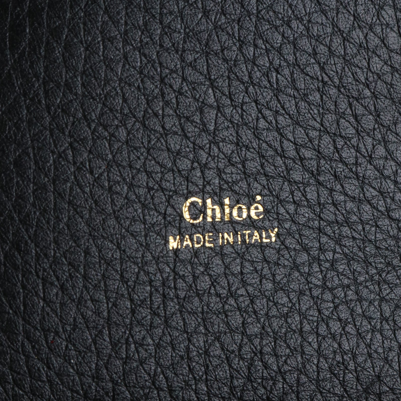 CHLOÉ - Sac à bandoulière Aby en cuir grainé noir