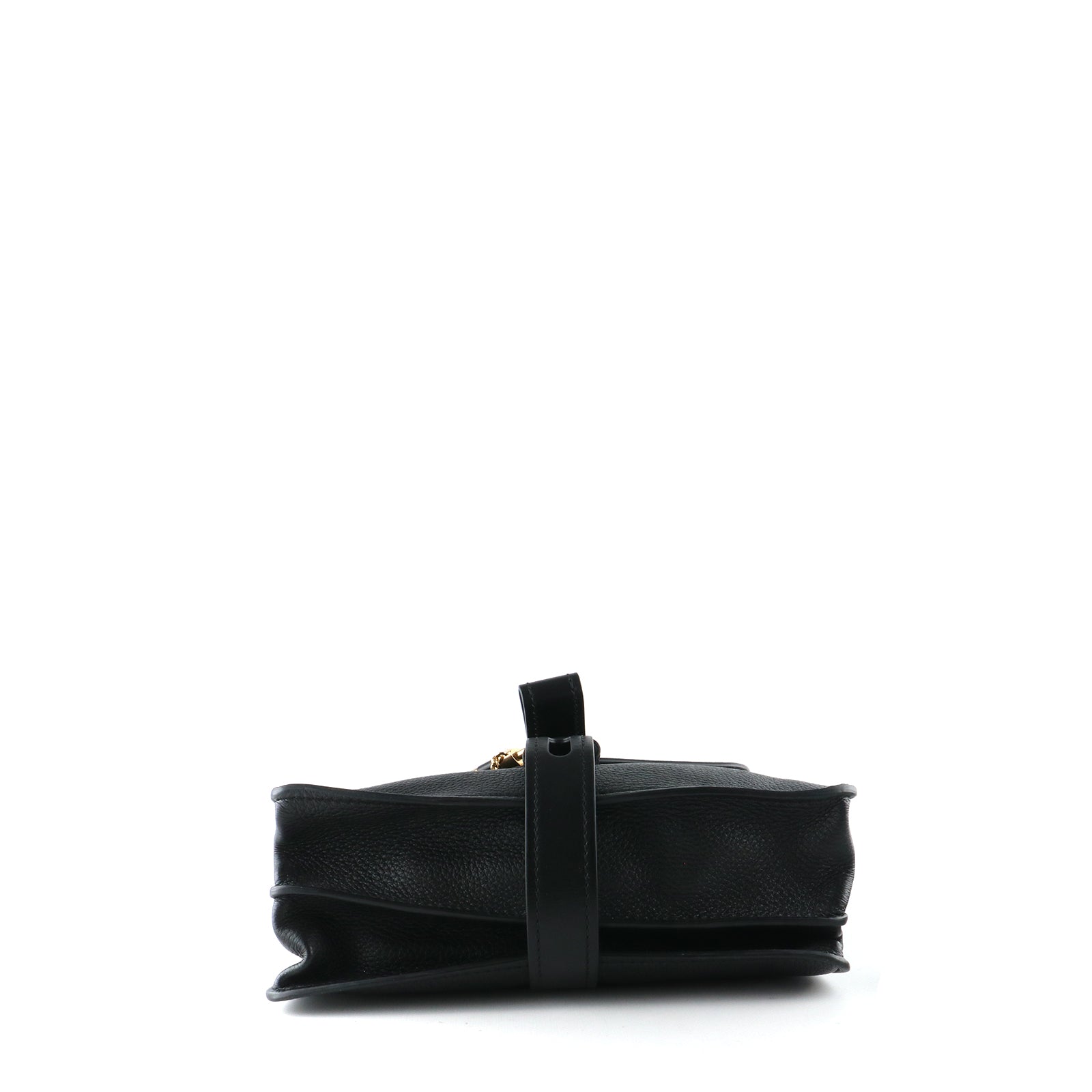 CHLOÉ - Sac à bandoulière Aby en cuir grainé noir