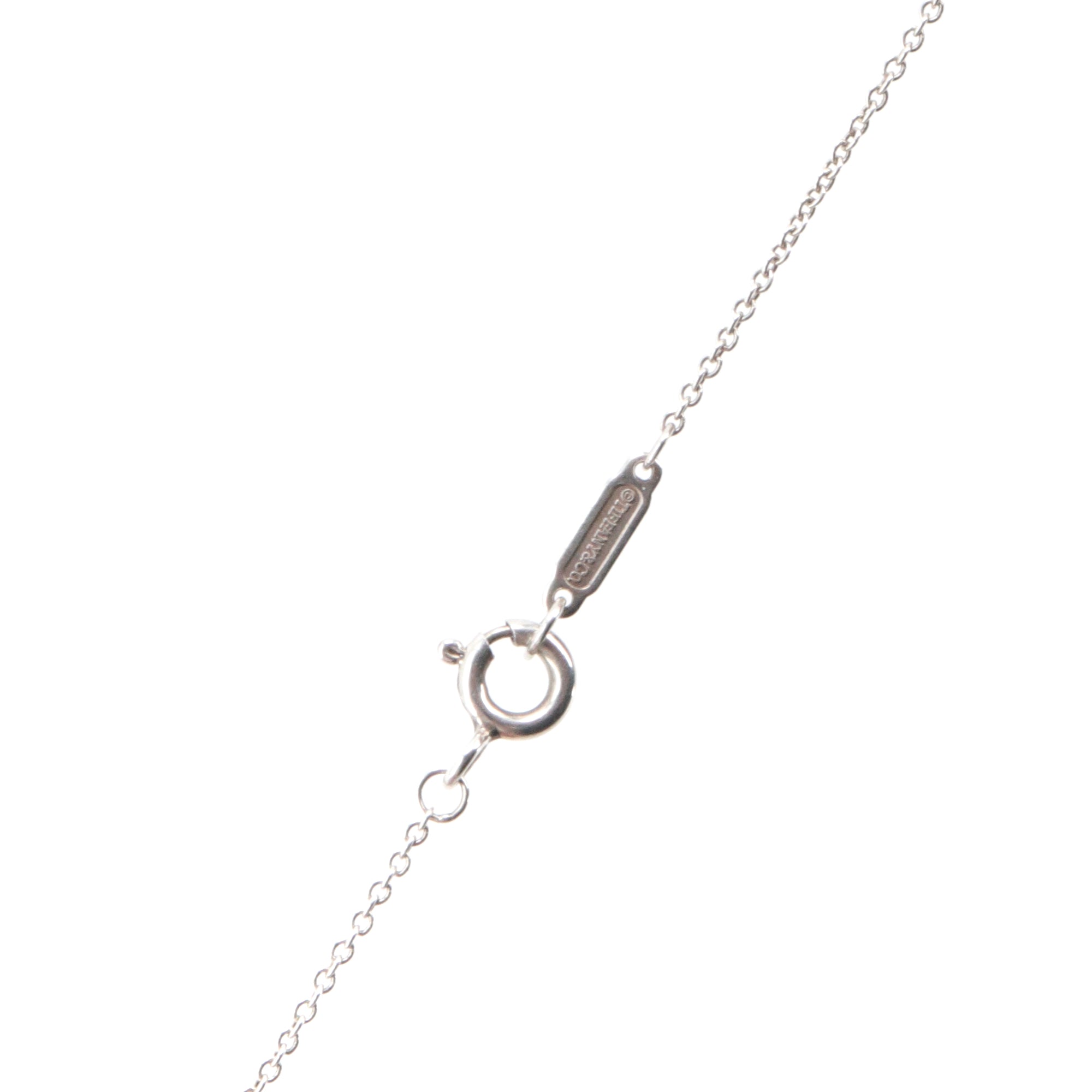 TIFFANY & CO - Collier Clé GM Tiffany & Co en argent