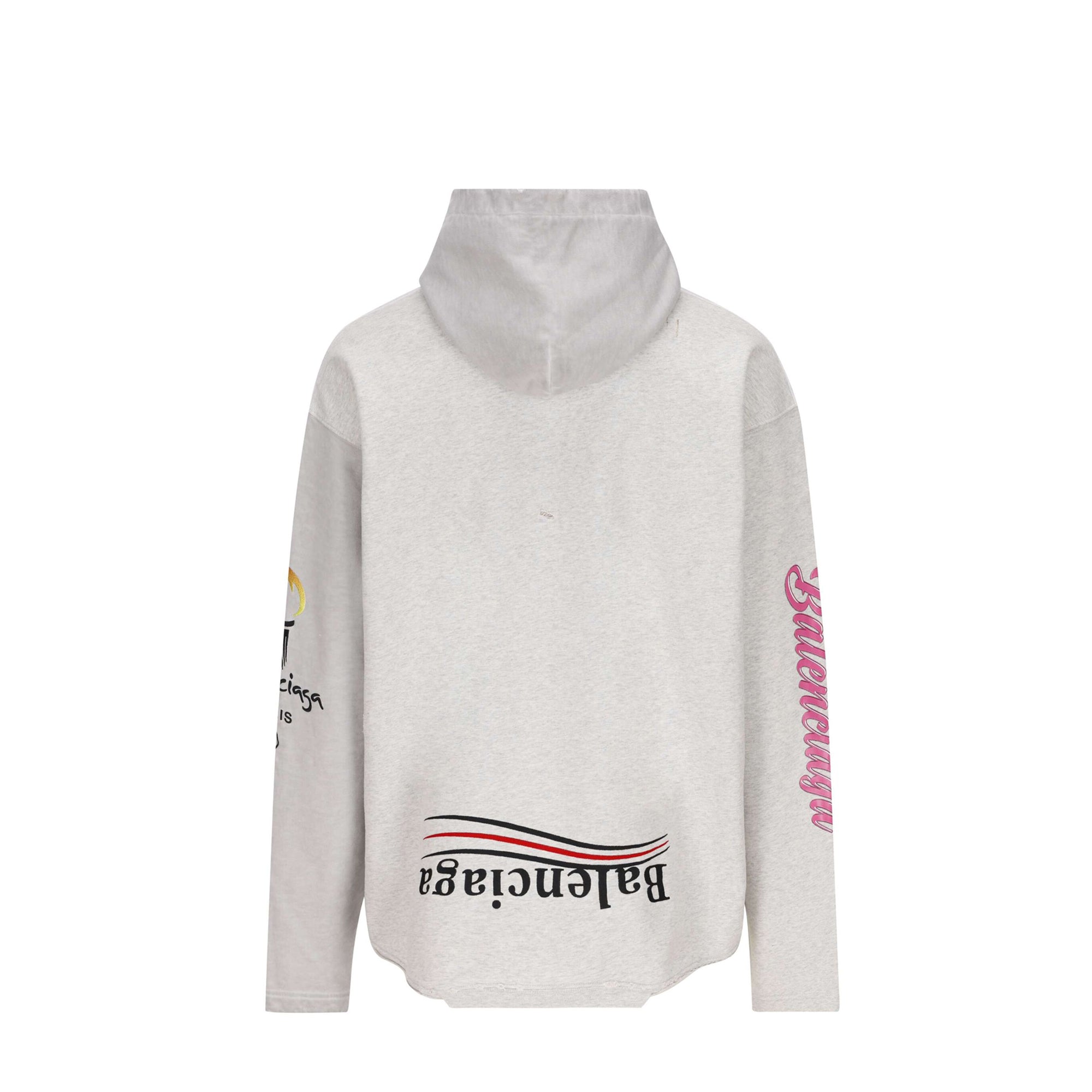 BALENCIAGA - Upside Down Balenciaga oversized hoodie (L)