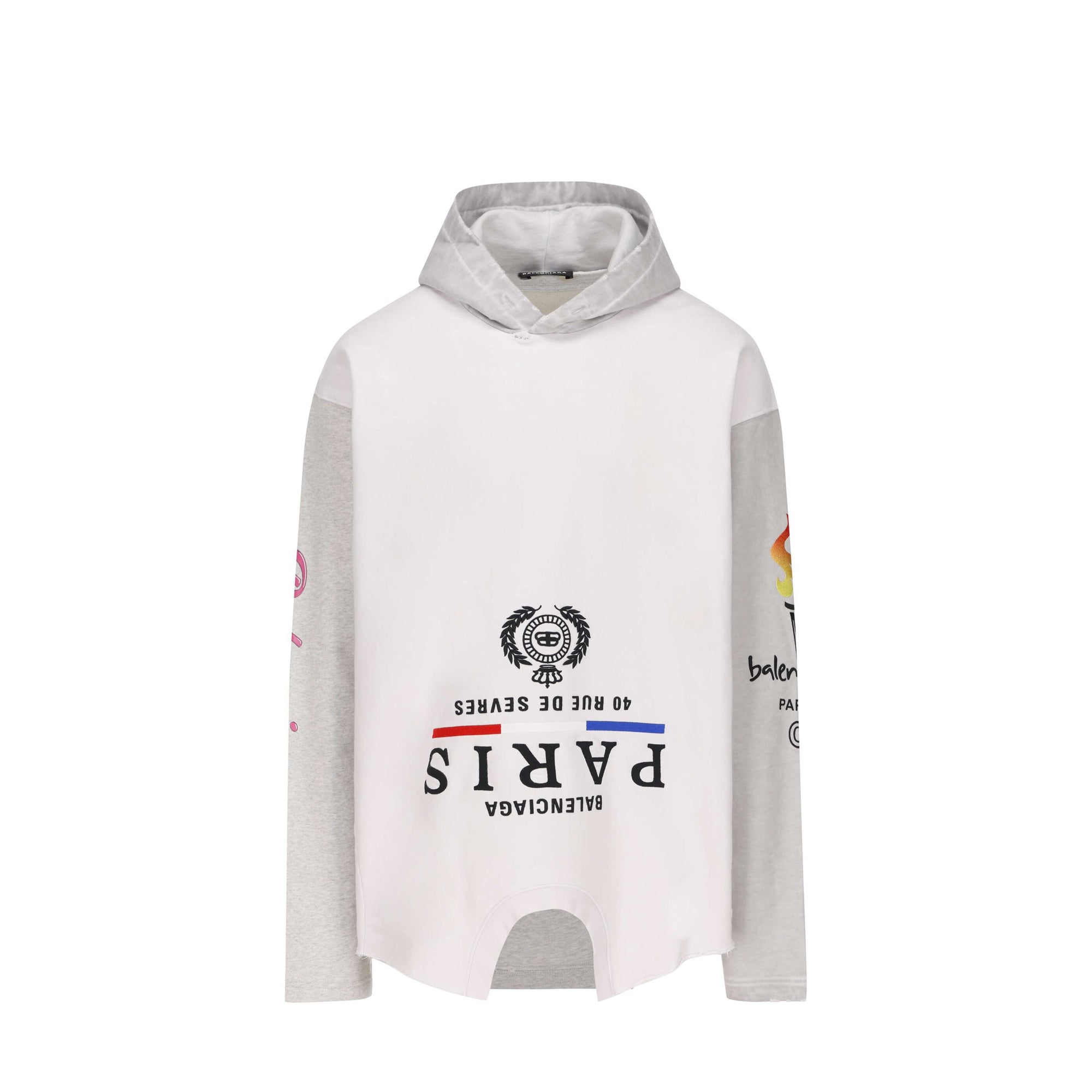 BALENCIAGA - Upside Down Balenciaga oversized hoodie (L)