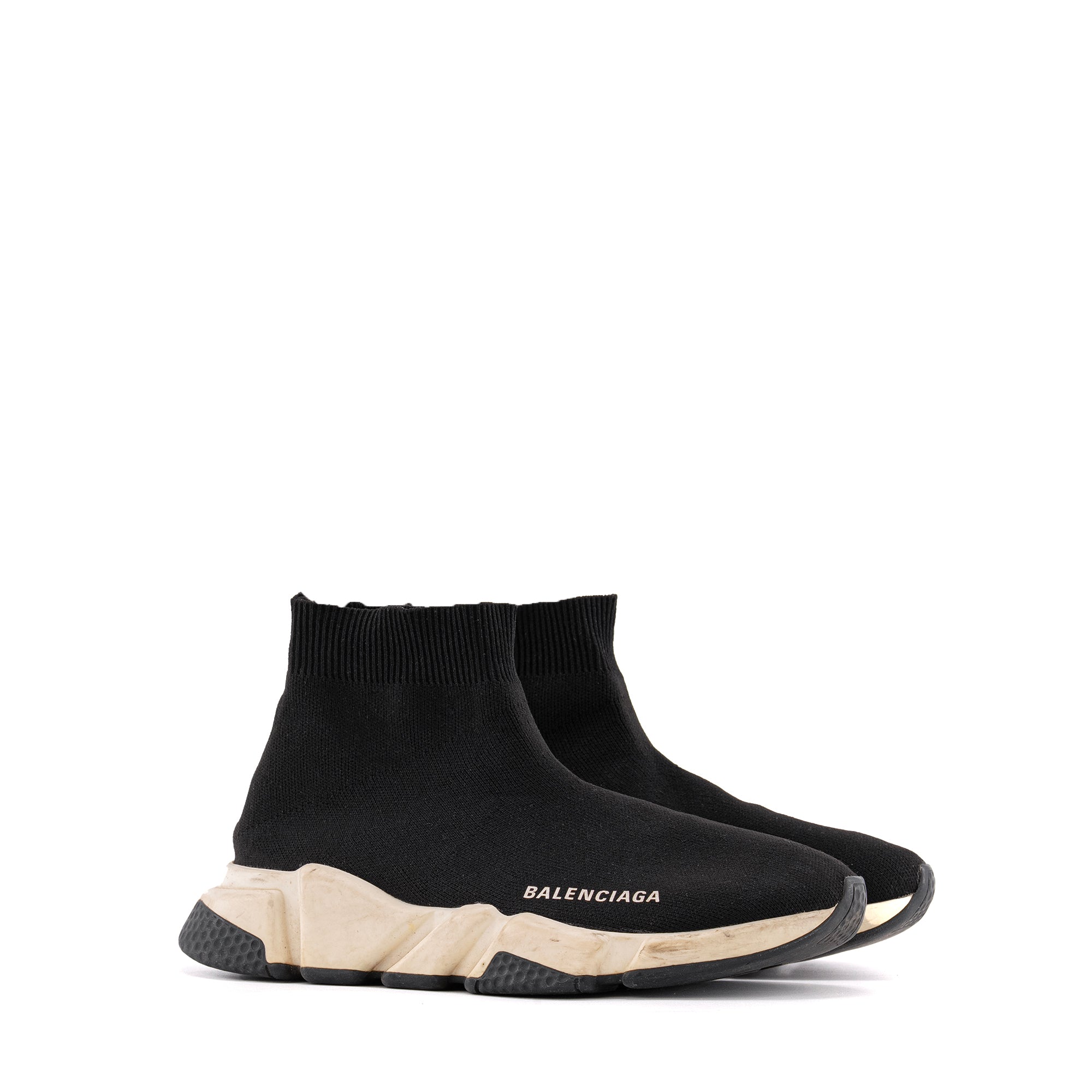 BALENCIAGA - Sneakers Speed Balenciaga en toile noire (T37)