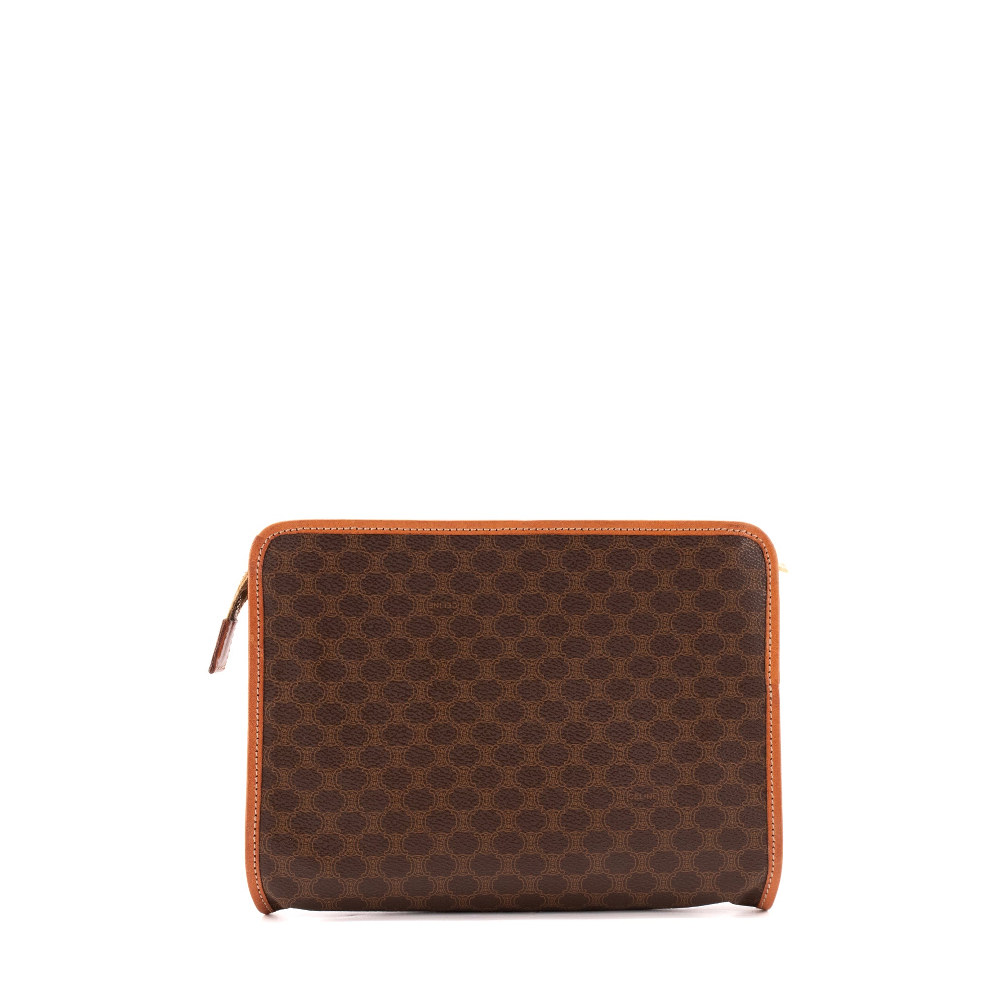 CELINE - Pochette Celine en toile monogrammée vintage