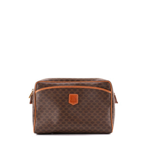 CELINE - Pochette Celine en toile enduite monogrammée vintage