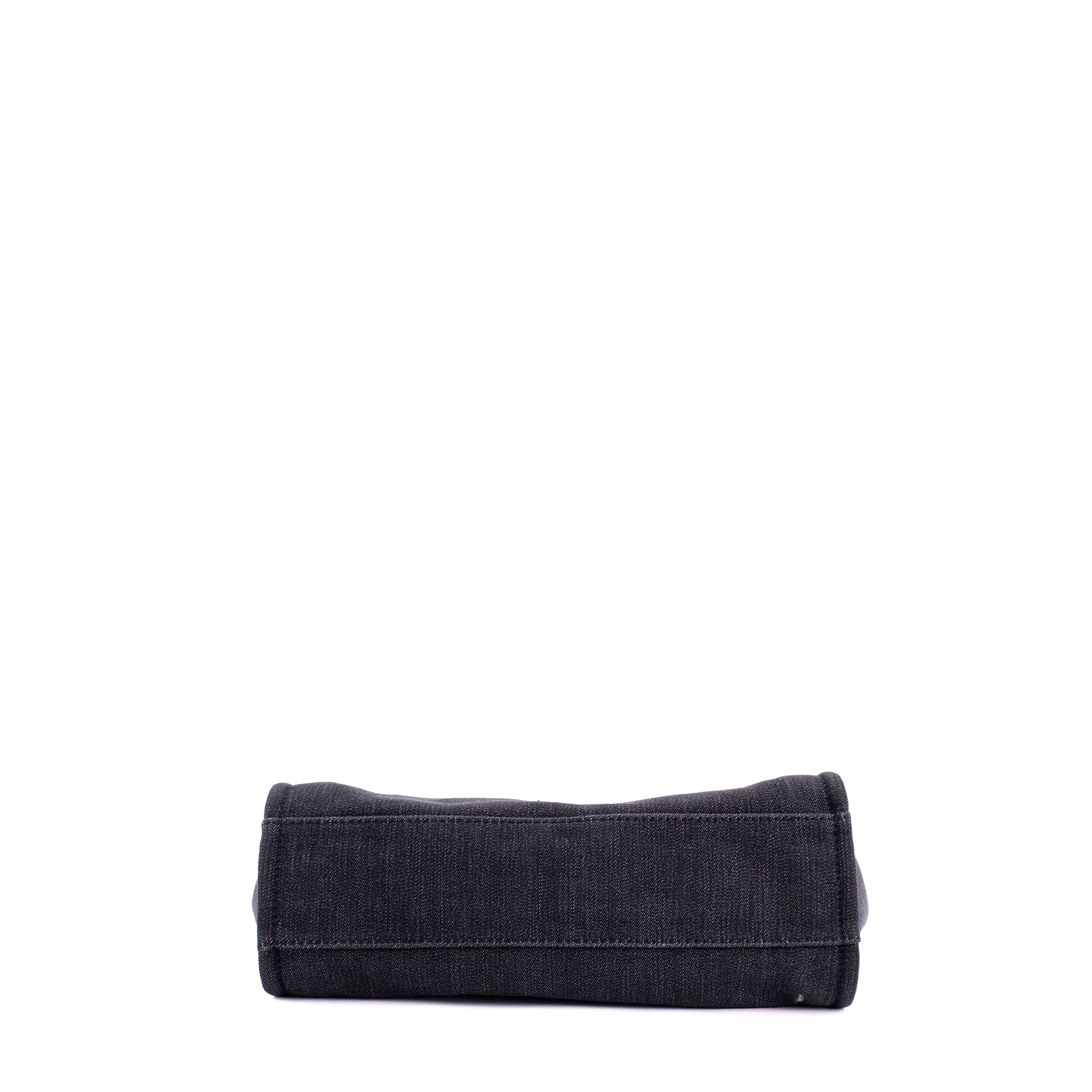 CHANEL - Sac cabas Deauville Chanel en toile bleu marine