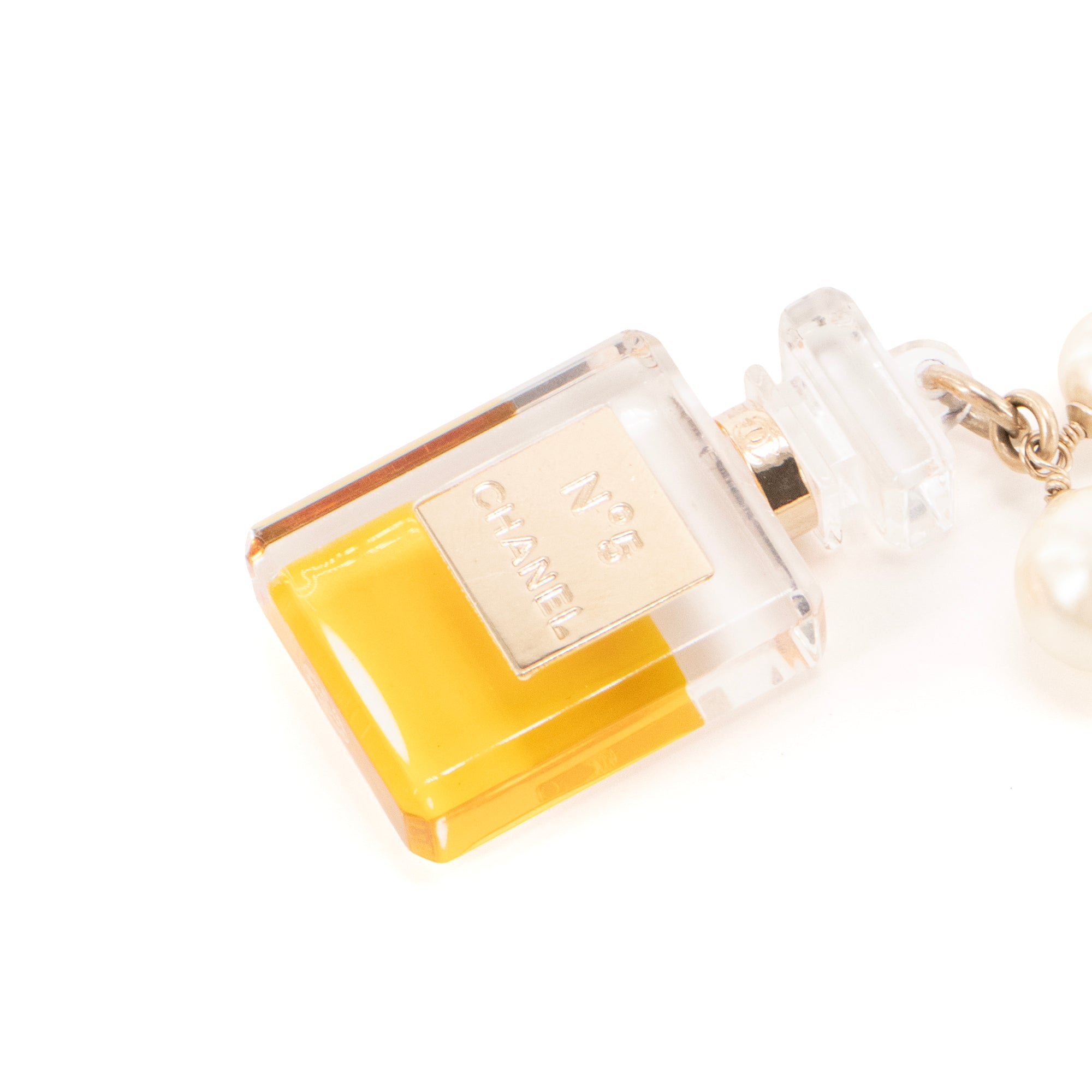 CHANEL - Sautoir Cosmétiques Chanel en perles multicolores